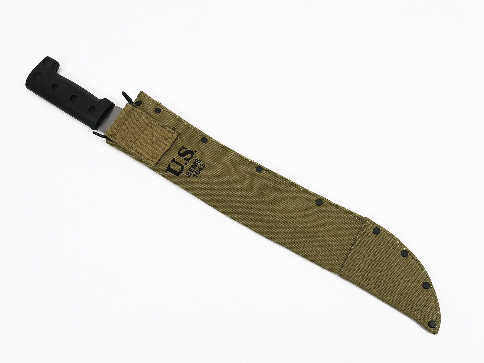 US Army Machete mit Canvas Scheide 1943