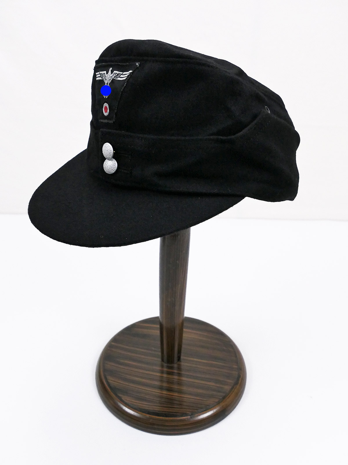 P1056243 Wehrmacht M43 Panzermütze Feldmütze M1943 mit Effekten Trapez Mützenadler Gr.59