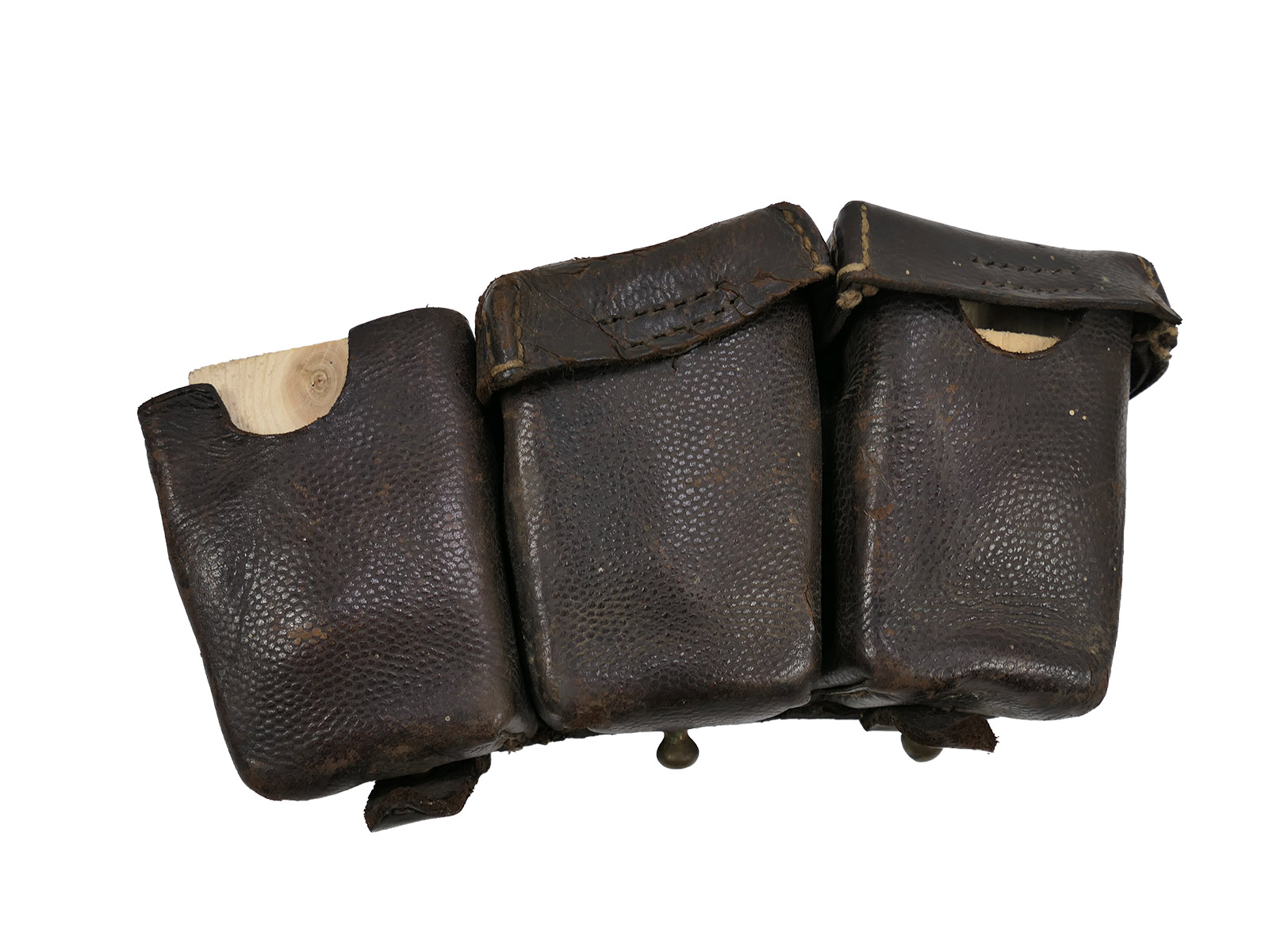 2x Ersatzteilträger Original WK1 Patronentasche Bastlerstücke unvollständig COLLECTION BATTLE WORN