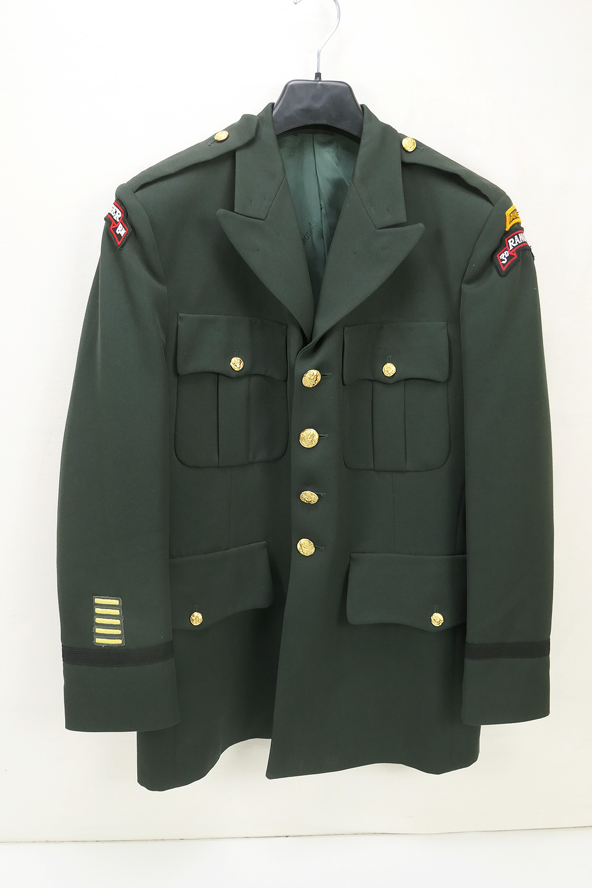US Army Uniform Jacke Coat Man`s - 1st Ranger BN - 39R