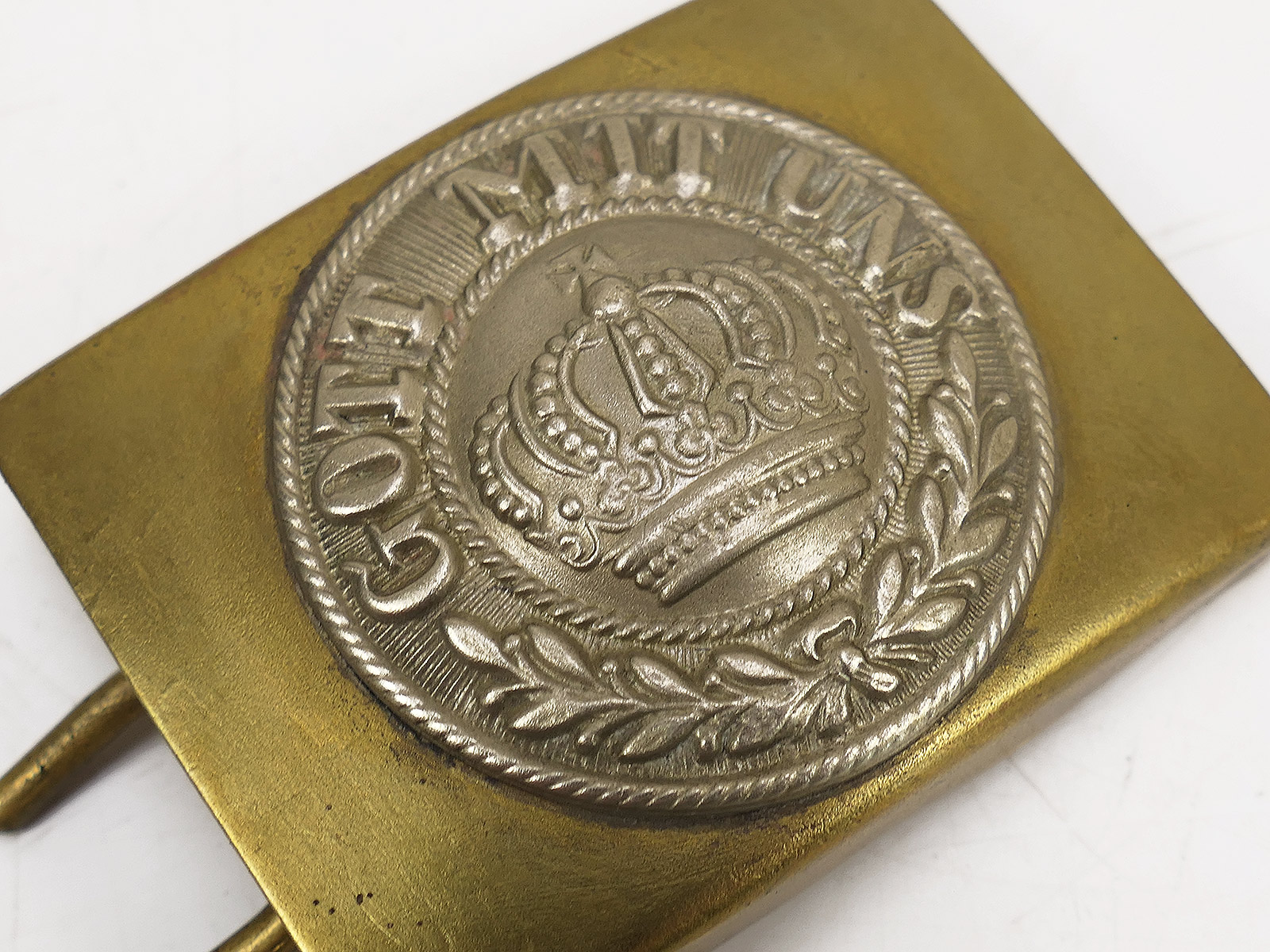 WK1 Kaiserlich Original Koppel 100 - Koppelriemen mit Koppelschloß Gott mit uns COLLECTION BATTLE WORN