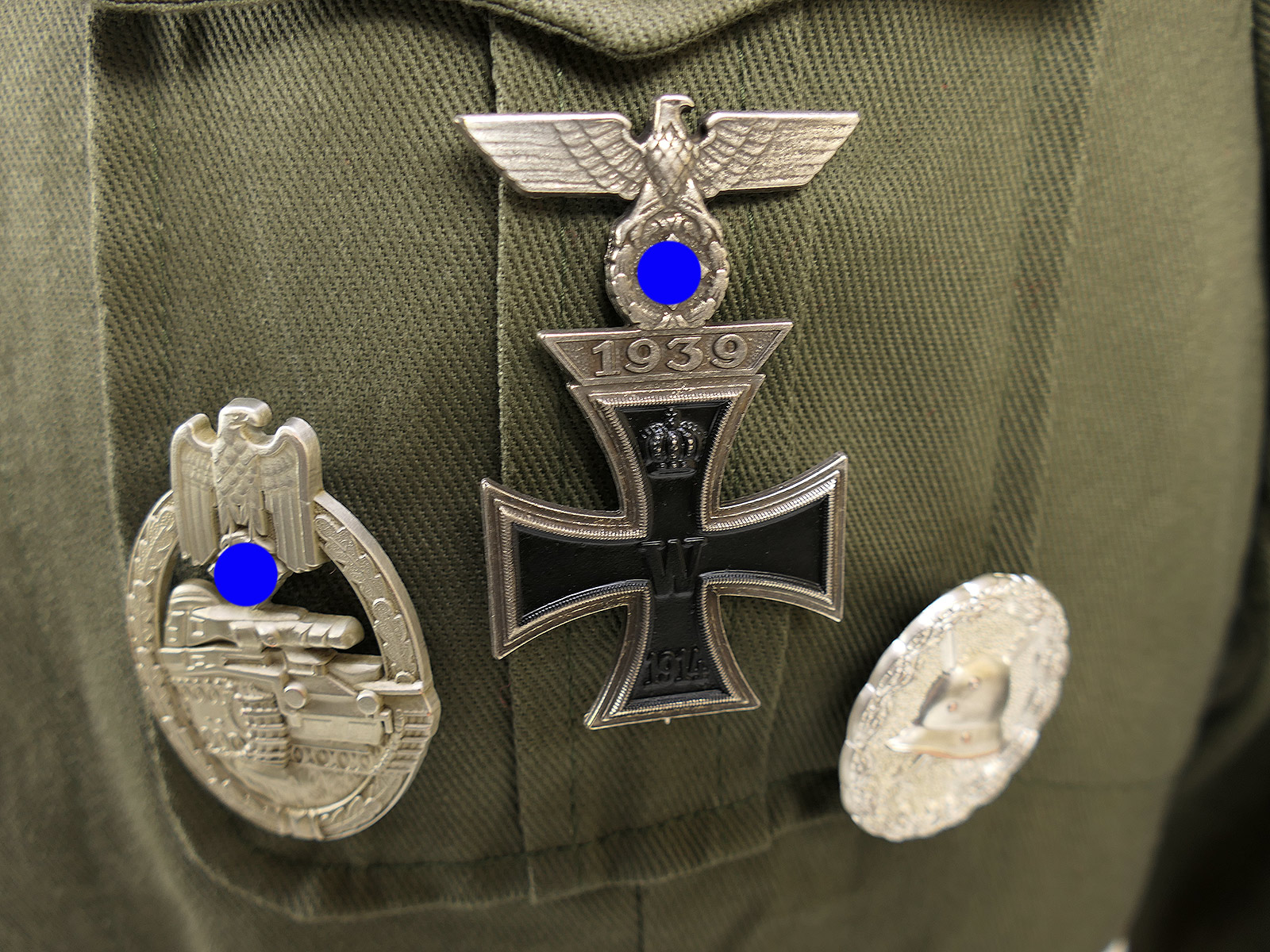 Uniform Generalfeldmarschall Erwin Rommel Afrikakorps Ritterkreuz Pour Le Merite mit Koppel General