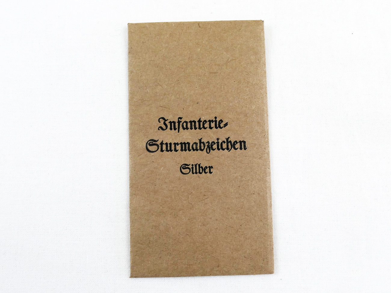 Verleihungstüte für Infanterie Sturmabzeichen Silber (418)