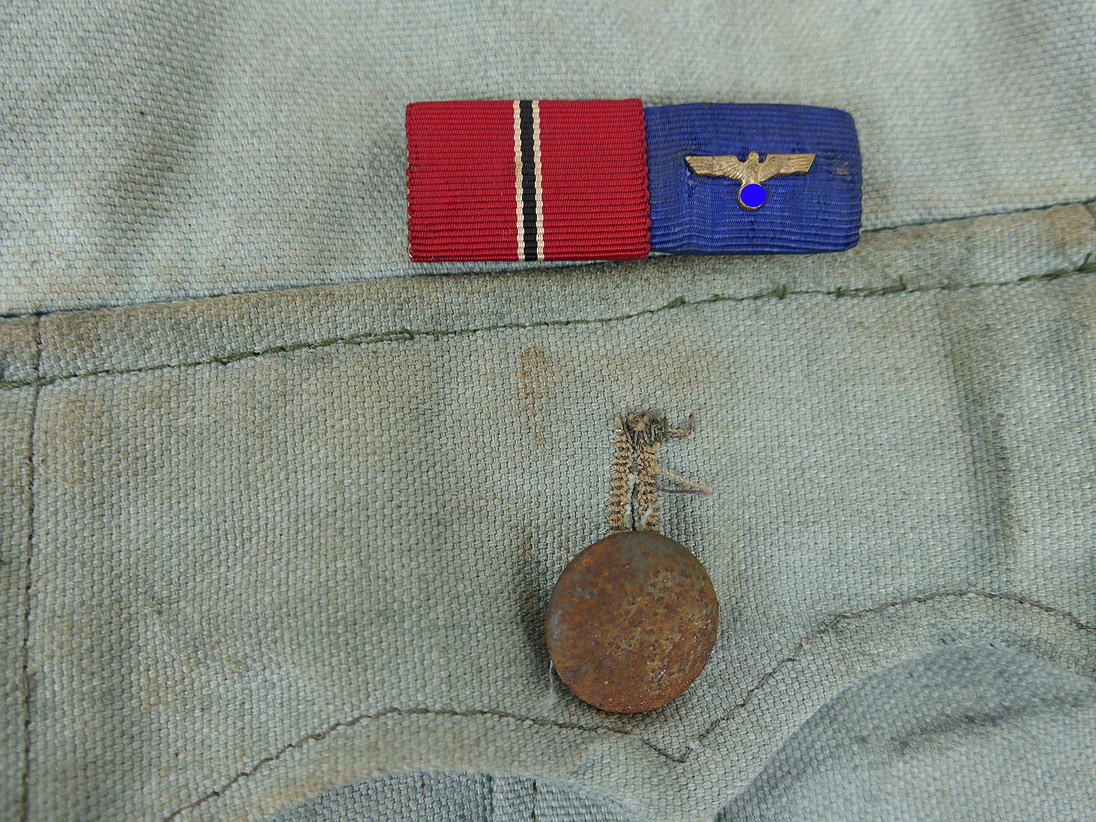 Wehrmacht M41 Offiziers Sommer Feldbluse Uniform Leutnant Panzerjäger COLLECTION BATTLE WORN