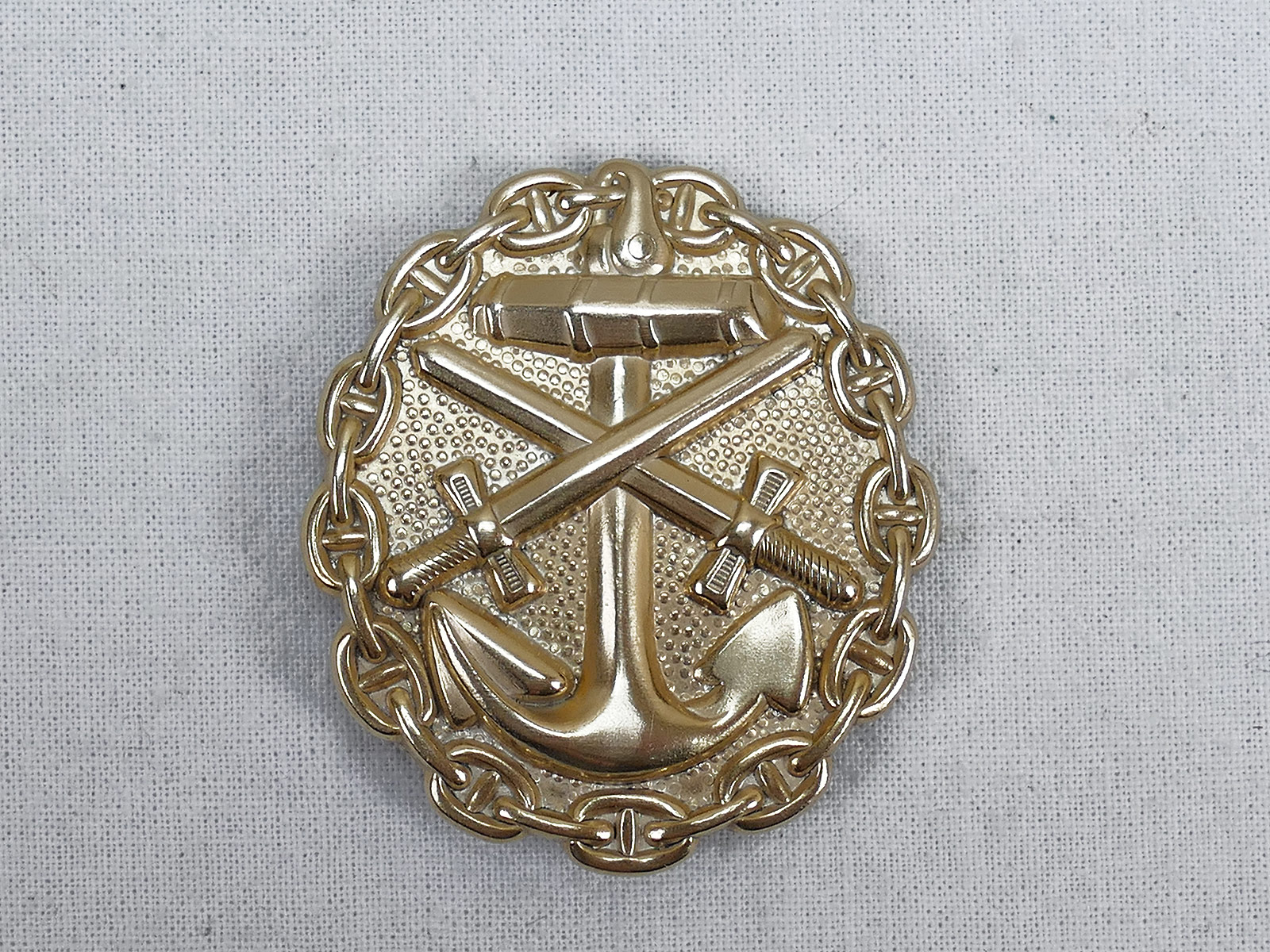 Verwundetenabzeichen der Marine 1918 in Gold