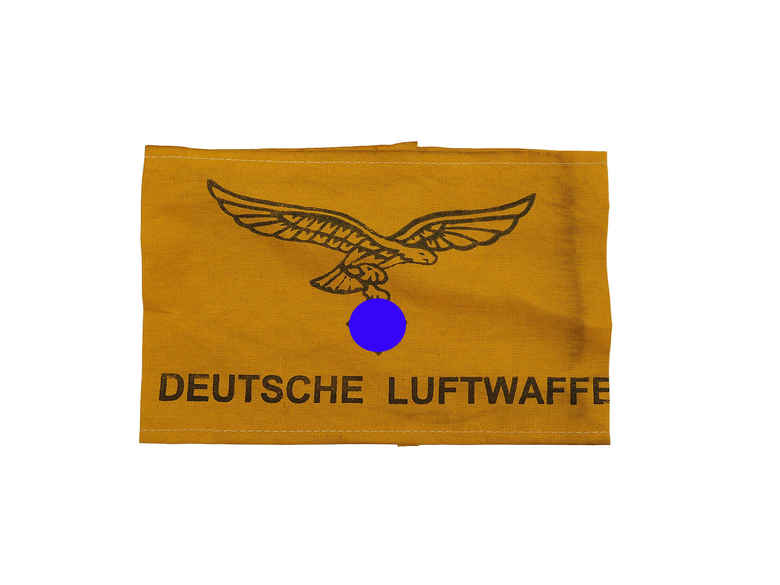 Gelbe Armbinde WK2  - Deutsche Luftwaffe