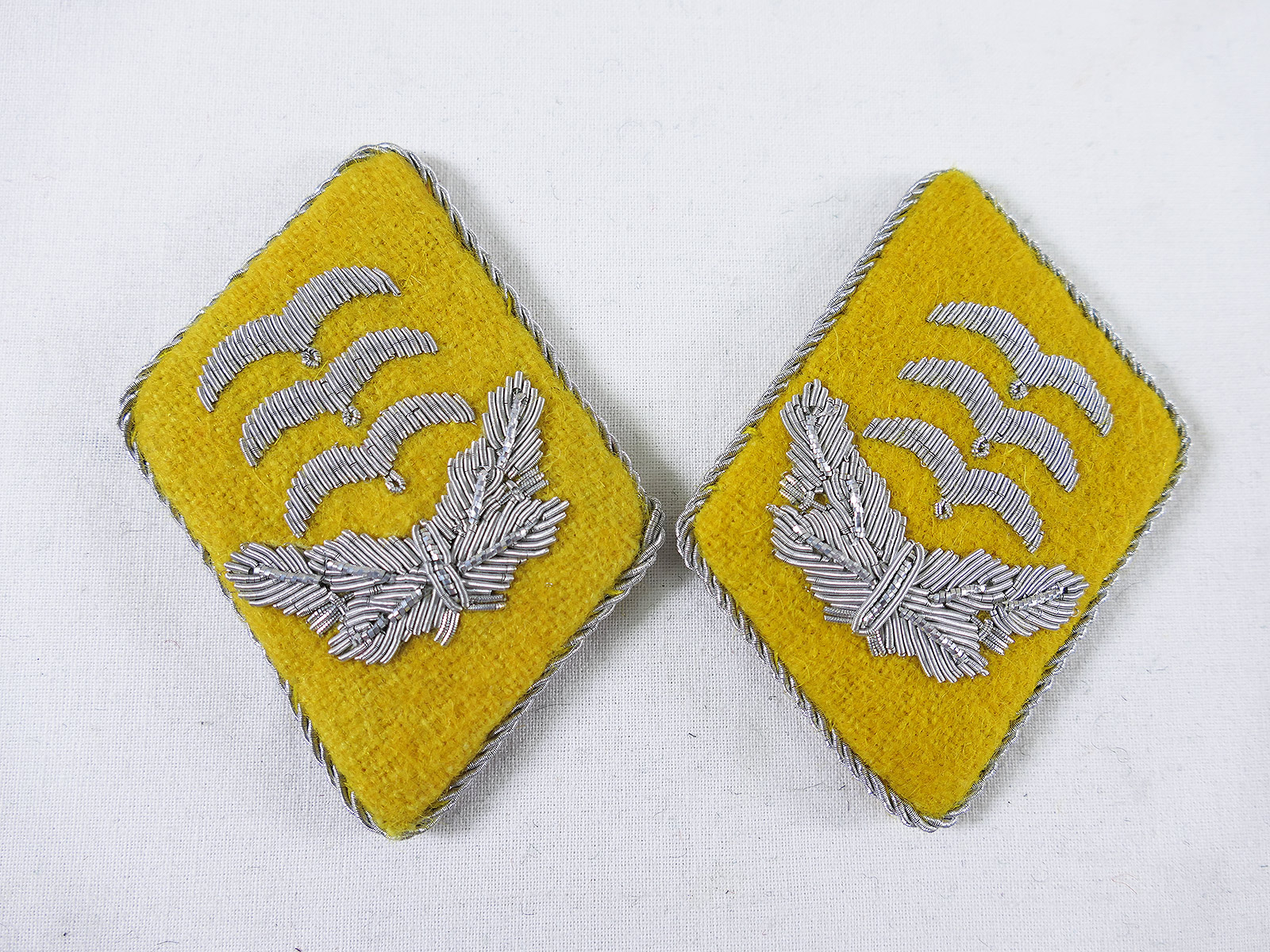 Wehrmacht Luftwaffe Kragenspiegel Dienstgrad Hauptmann LW