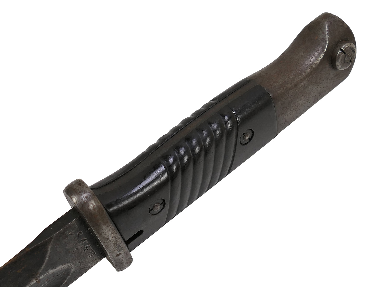 Wehrmacht Bajonett M84/98 Jos Corts 1940 Karabiner K98 / Seitengewehr mit Scheide BATTLE WORN