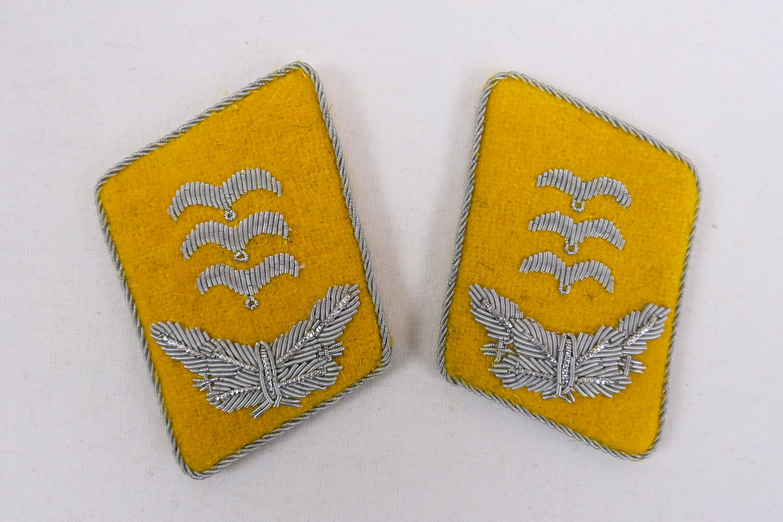 WW2 Luftwaffe Kragenspiegel Hauptmann LW Fallschirmjäger