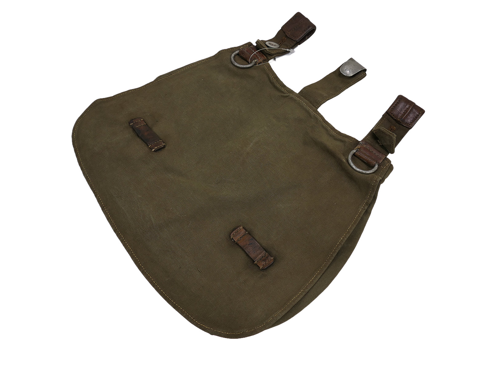 WW2 Original  Brotbeutel RAD 1936 ? Reichsarbeitsdienst mit Namensetikett COLLECTION
