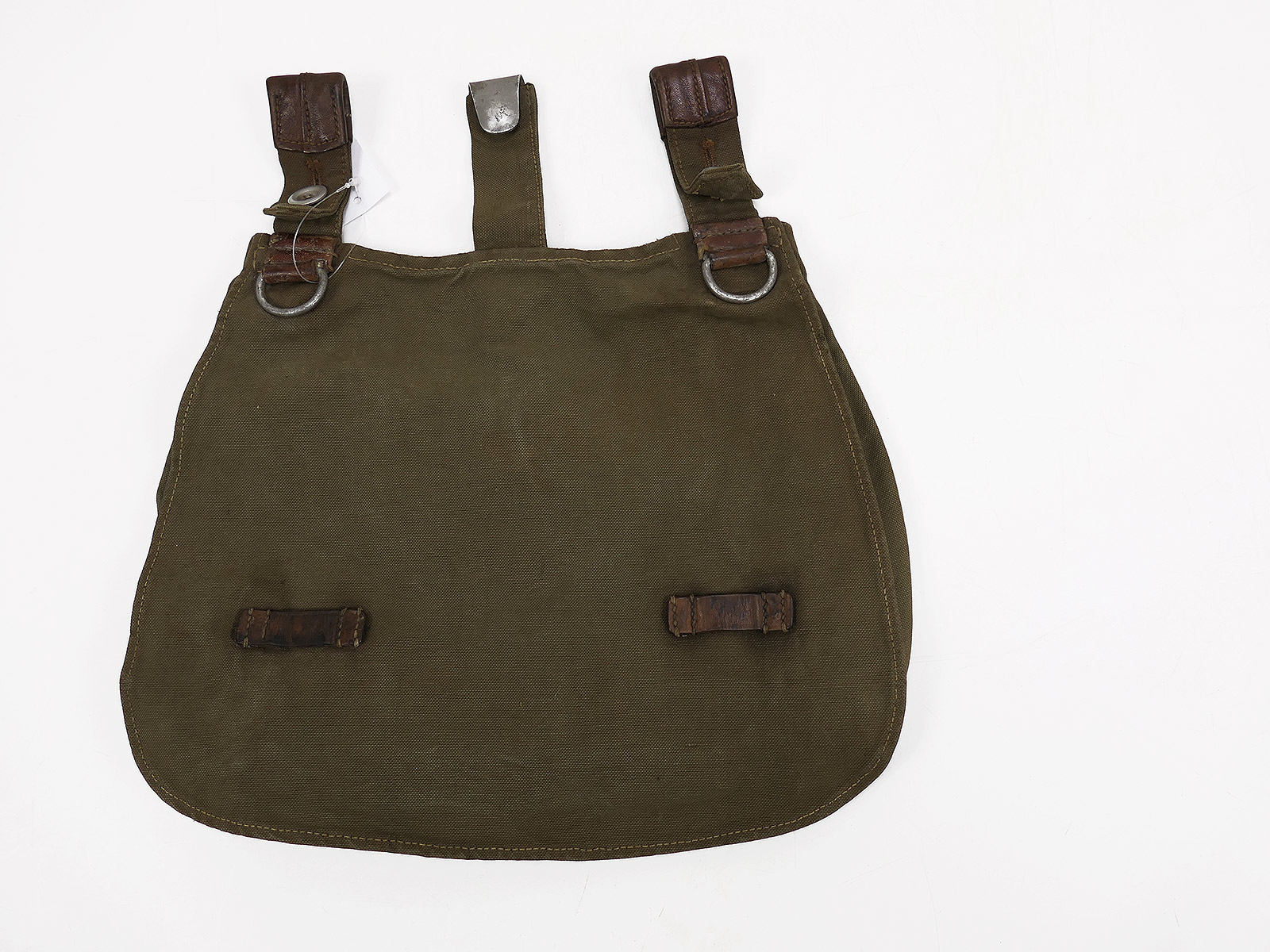 WW2 Original  Brotbeutel RAD 1936 ? Reichsarbeitsdienst mit Namensetikett COLLECTION