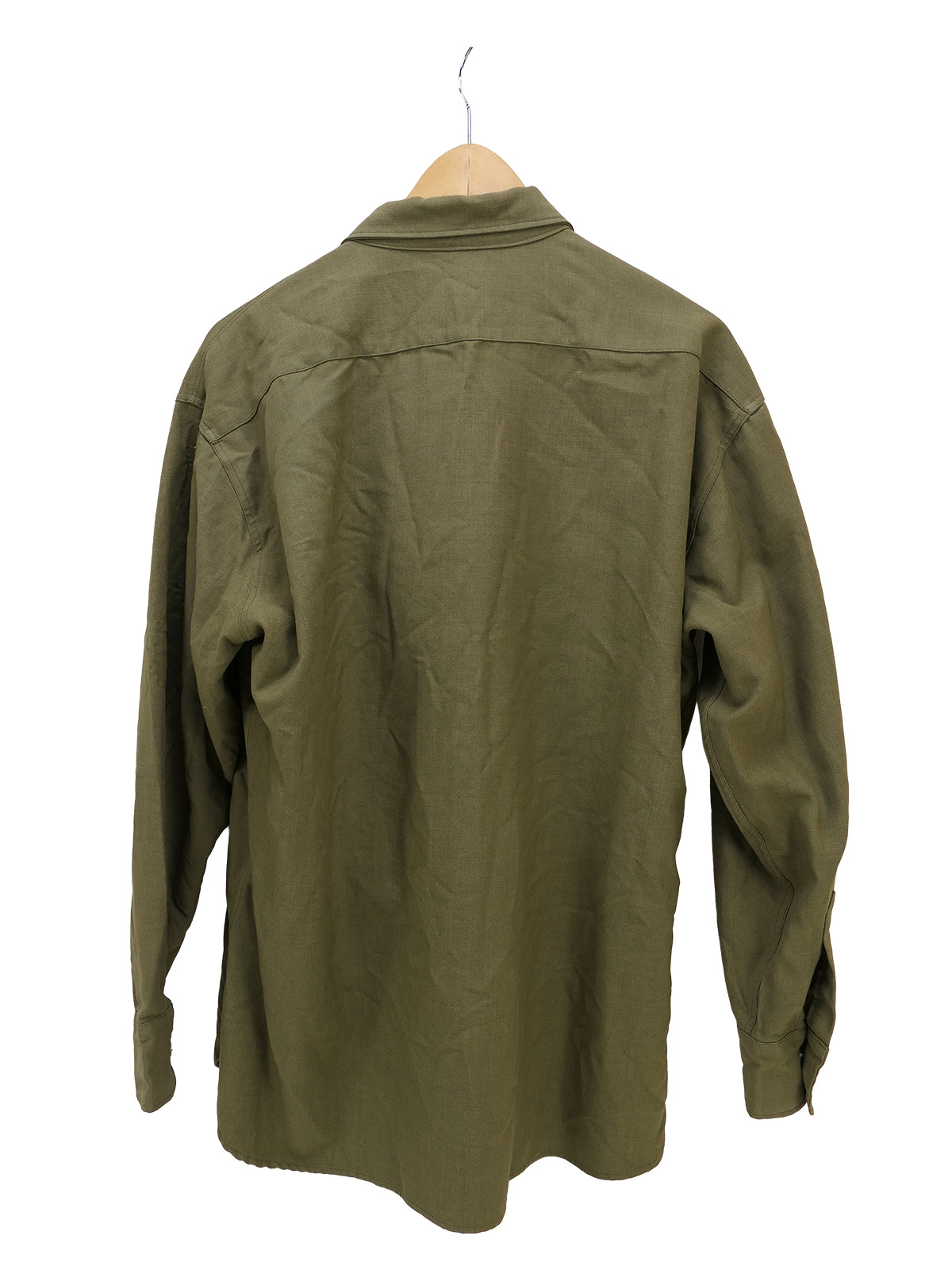 Einzelstück US Army WW2 Feldhemd M37 Enlisted Men Größe (50-52 Deutsch) BATTLE WORN