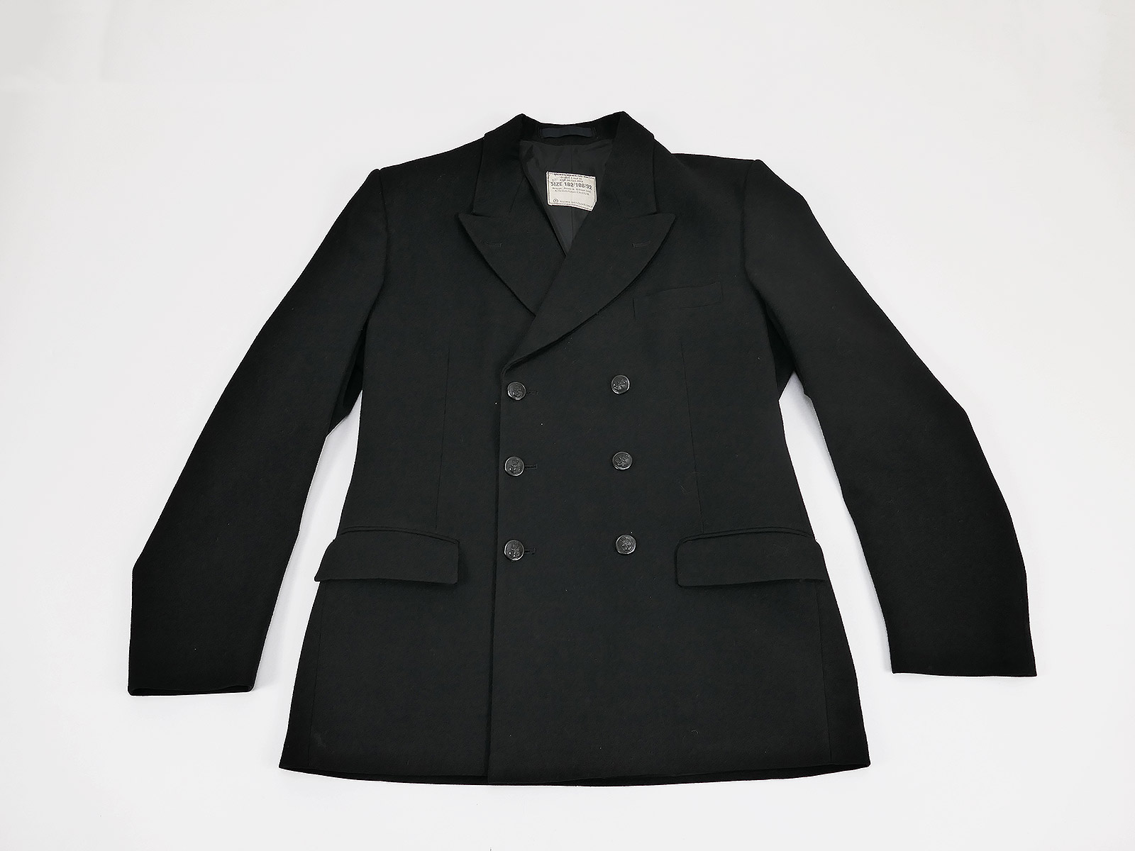 British ROYAL NAVY Uniform Jacket Class I and III Zweireiher Size 182/108/92 (Large)