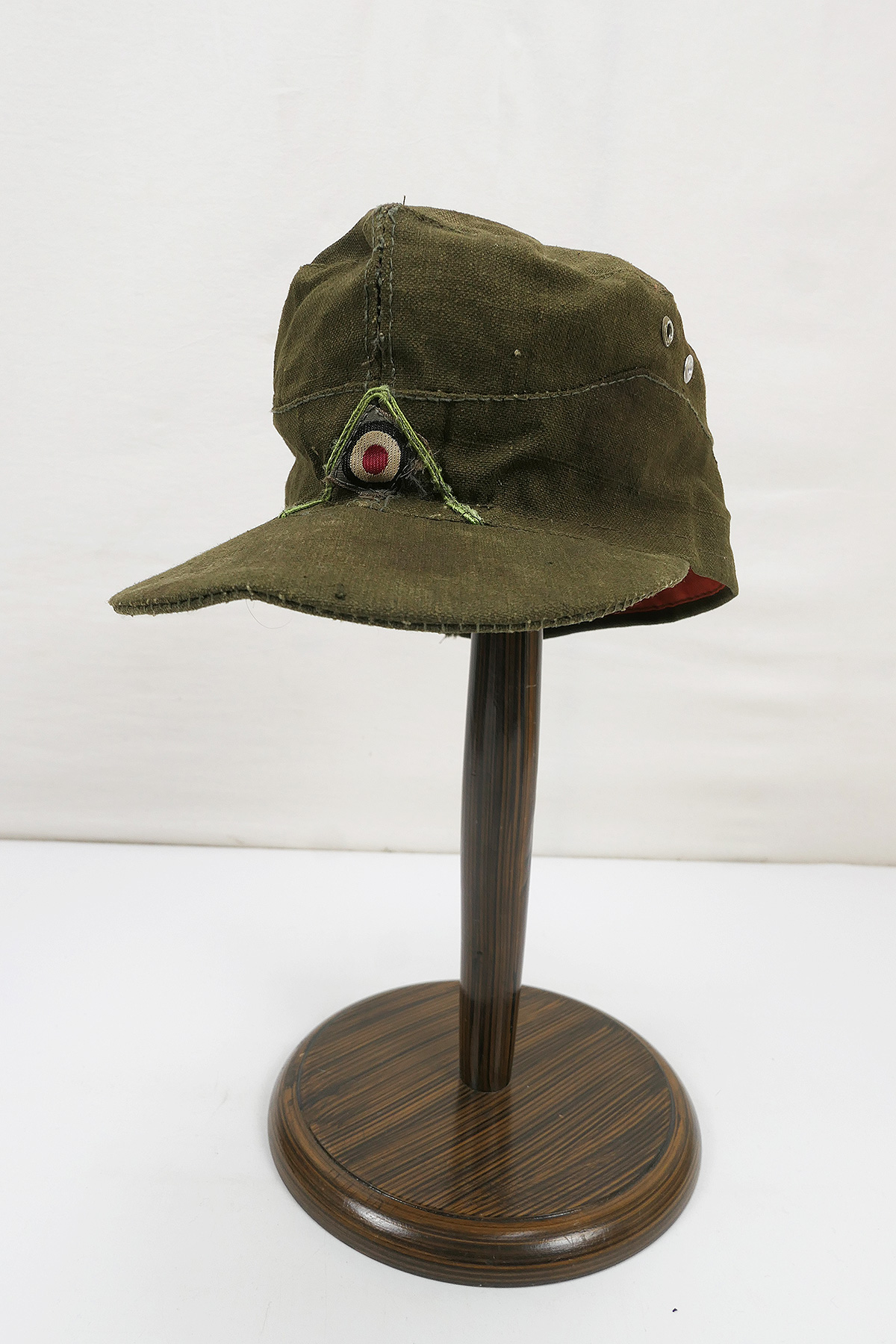 P1430761 Heeres Tropen M43 Feldmütze Afrikakorps Infanterie Tropenmütze DAK Gr.59/60 khaki