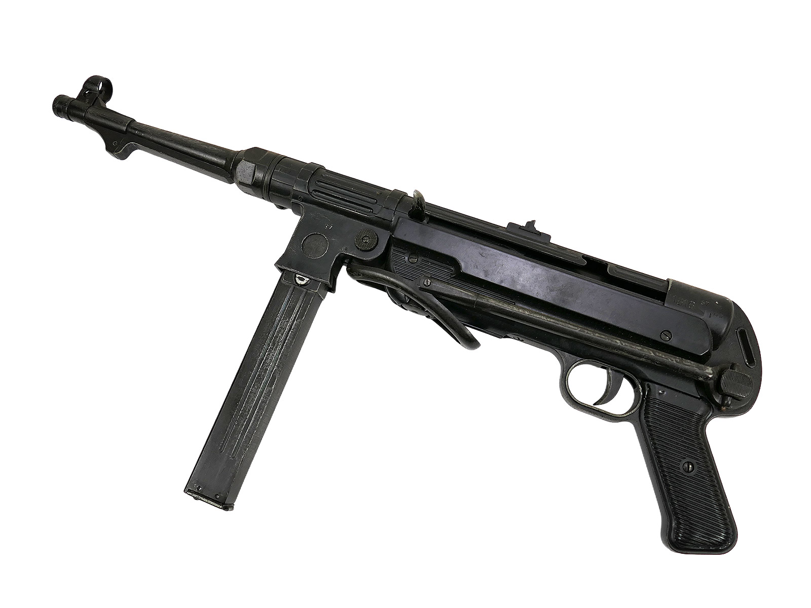 Wehrmacht MP38 Maschinenpistole Deko Modell Filmwaffe Metall Denix MP 38 Spezialumbau