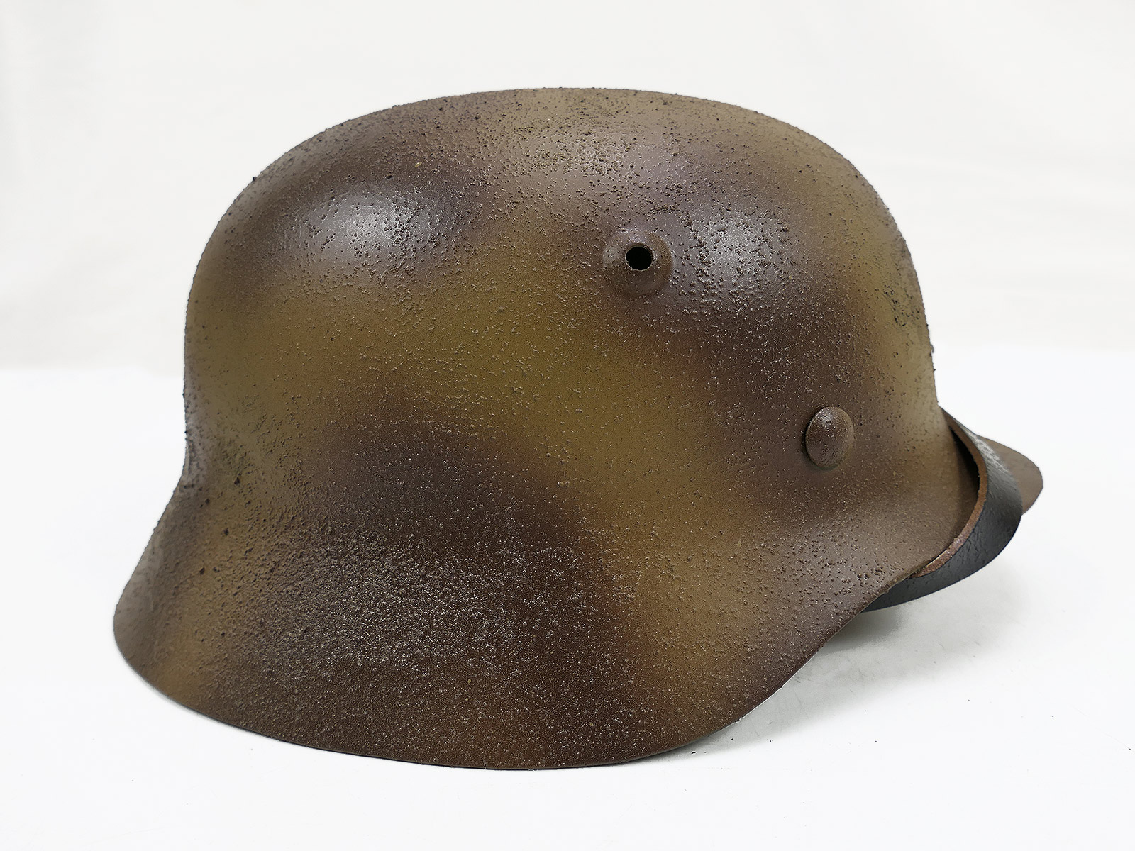 #93 Wehrmacht SÜDFRONT TROPEN camouflage Stahlhelm M35 M40 Rauhtarn Tarnhelm Gr.57/58