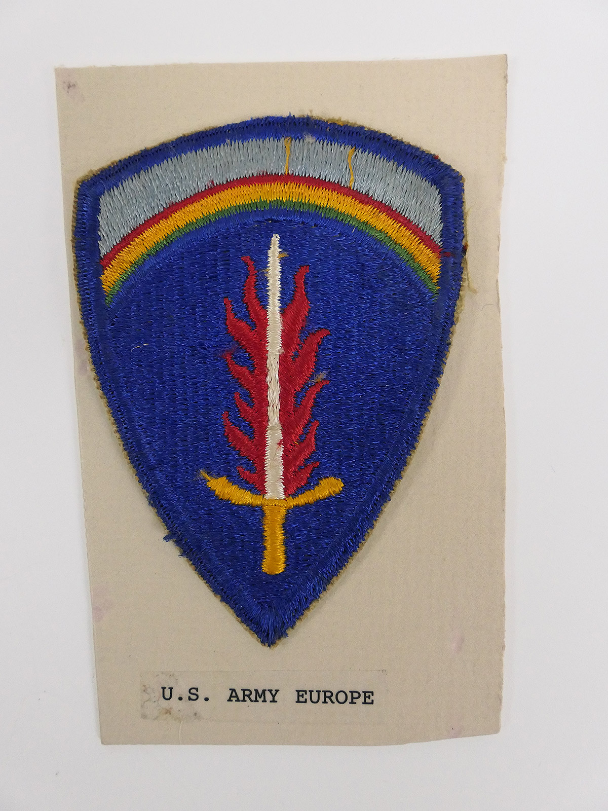 Original US ARMY WW2 Abzeichen Badge U.S. Army Europe Patch - U.S. Command / Special Units