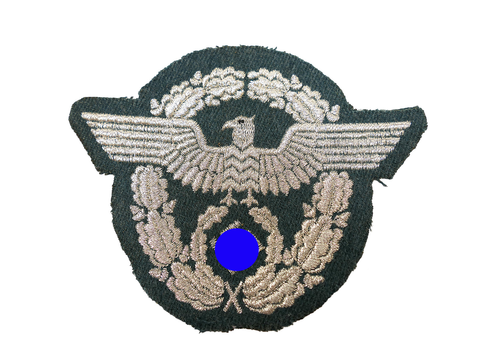 Polizeiadler Ärmeladler Offizier / Ärmelabzeichen Polizei Schutzpolizei 