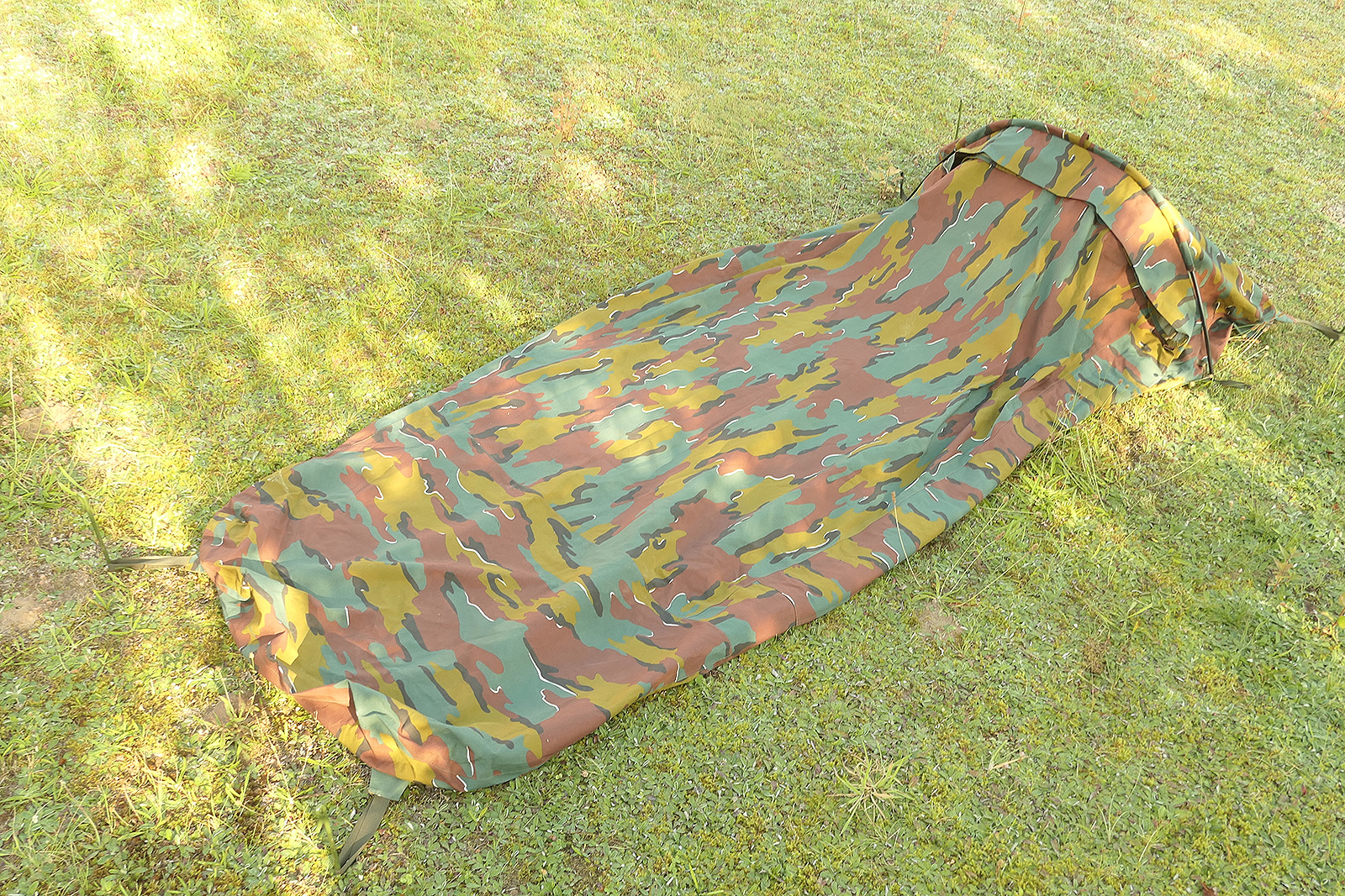 BE Belgien Special Forces Bivy Bag Jigsaw Camo Gore-TEX Biwaksack Zelt Carinthia