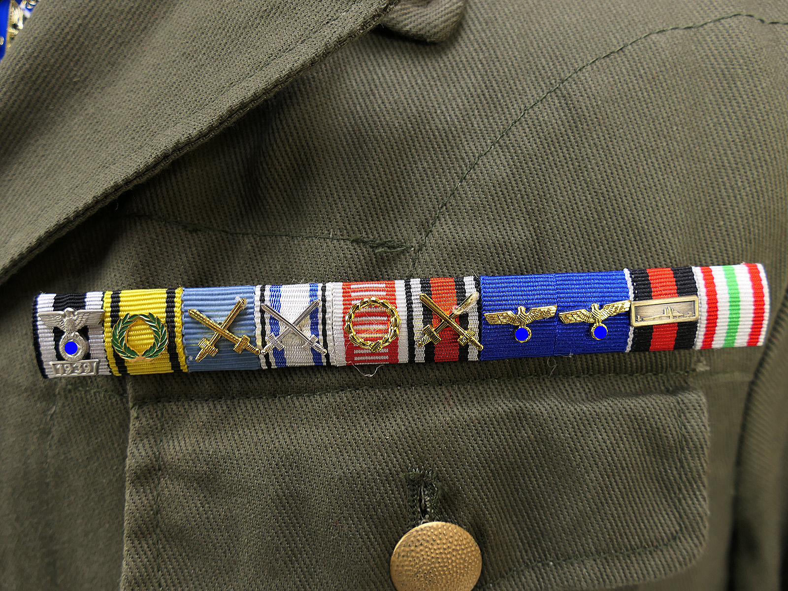 Uniform Generalfeldmarschall Erwin Rommel Afrikakorps Ritterkreuz Pour Le Merite mit Koppel General
