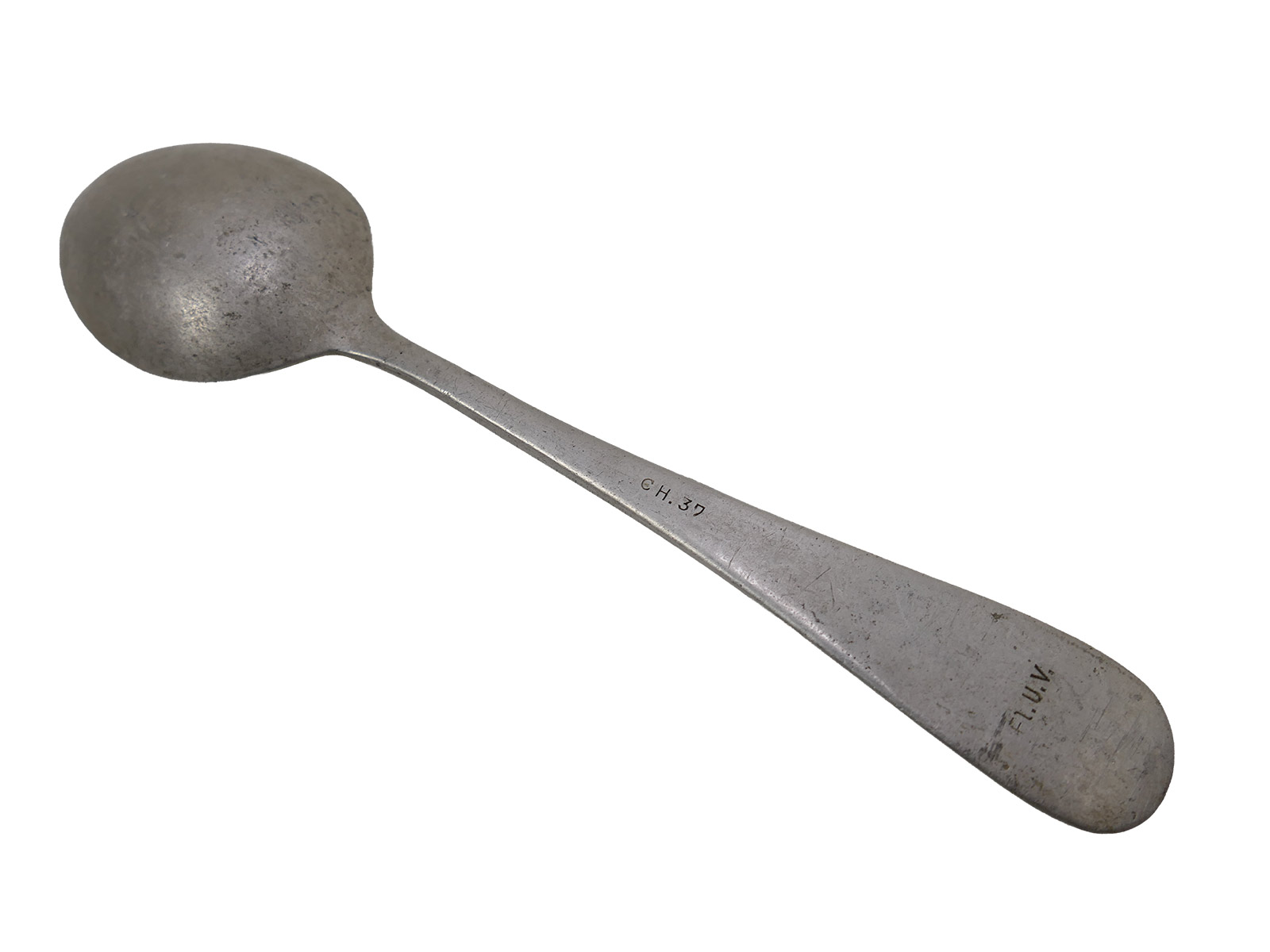Einzelstück Set Luftwaffe Kantinenbesteck Gabel + Löffel Kantine Besteck COLLECTION BATTLE WORN