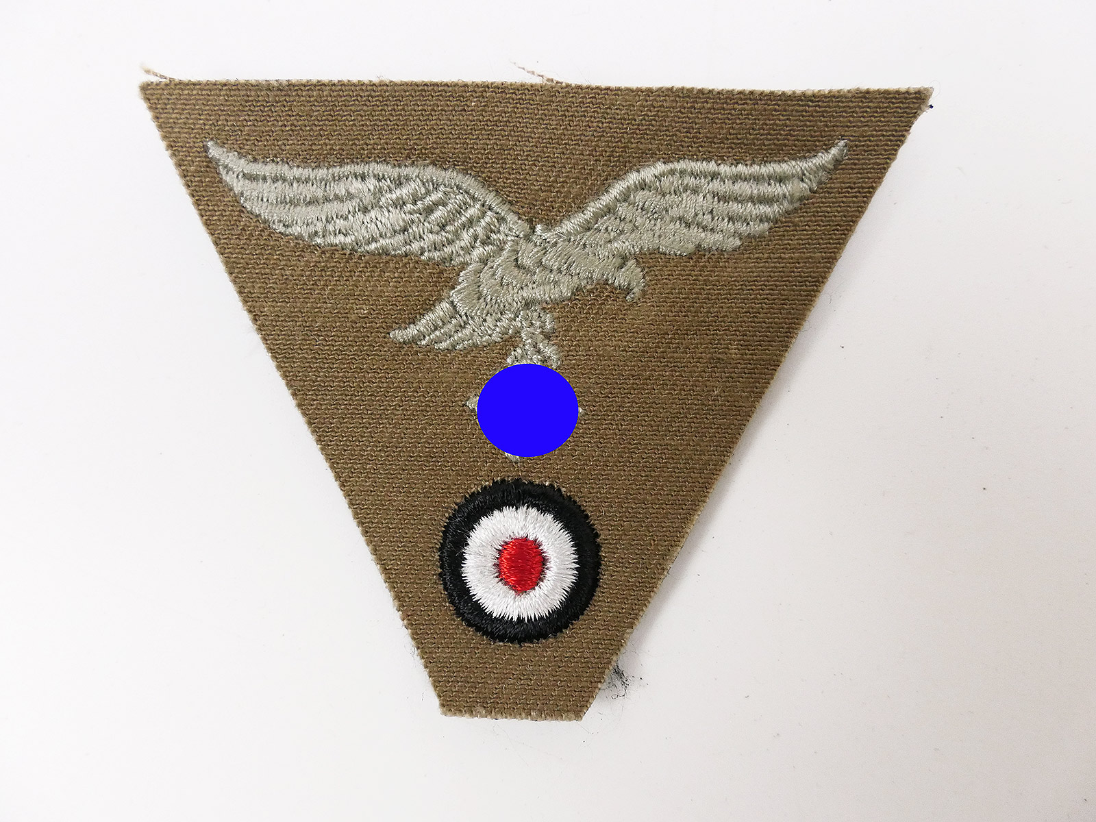Effekten Luftwaffe Tropen Trapez Mützenadler Afrikakorps für Feldmütze Tropenmütze