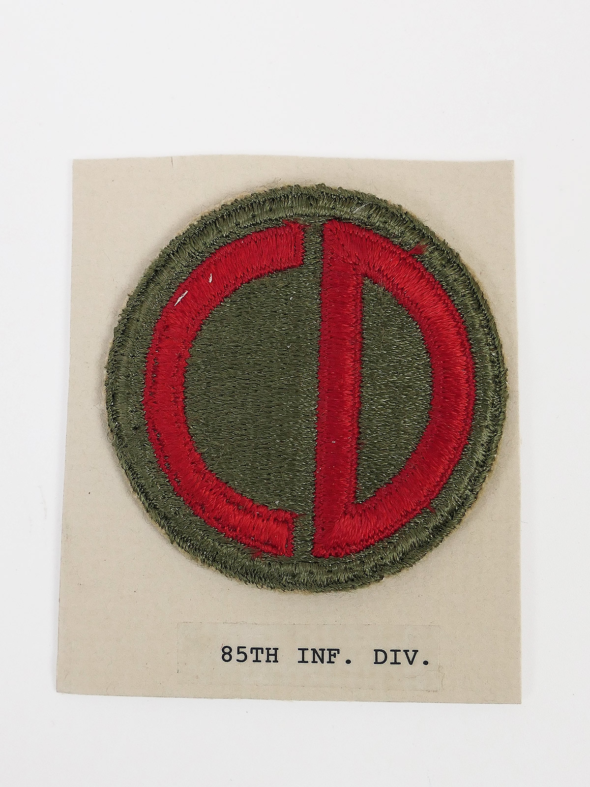 Original US ARMY WW2 Infanterie Divisionsabzeichen Patch - 85th Infantry Division Abzeichen