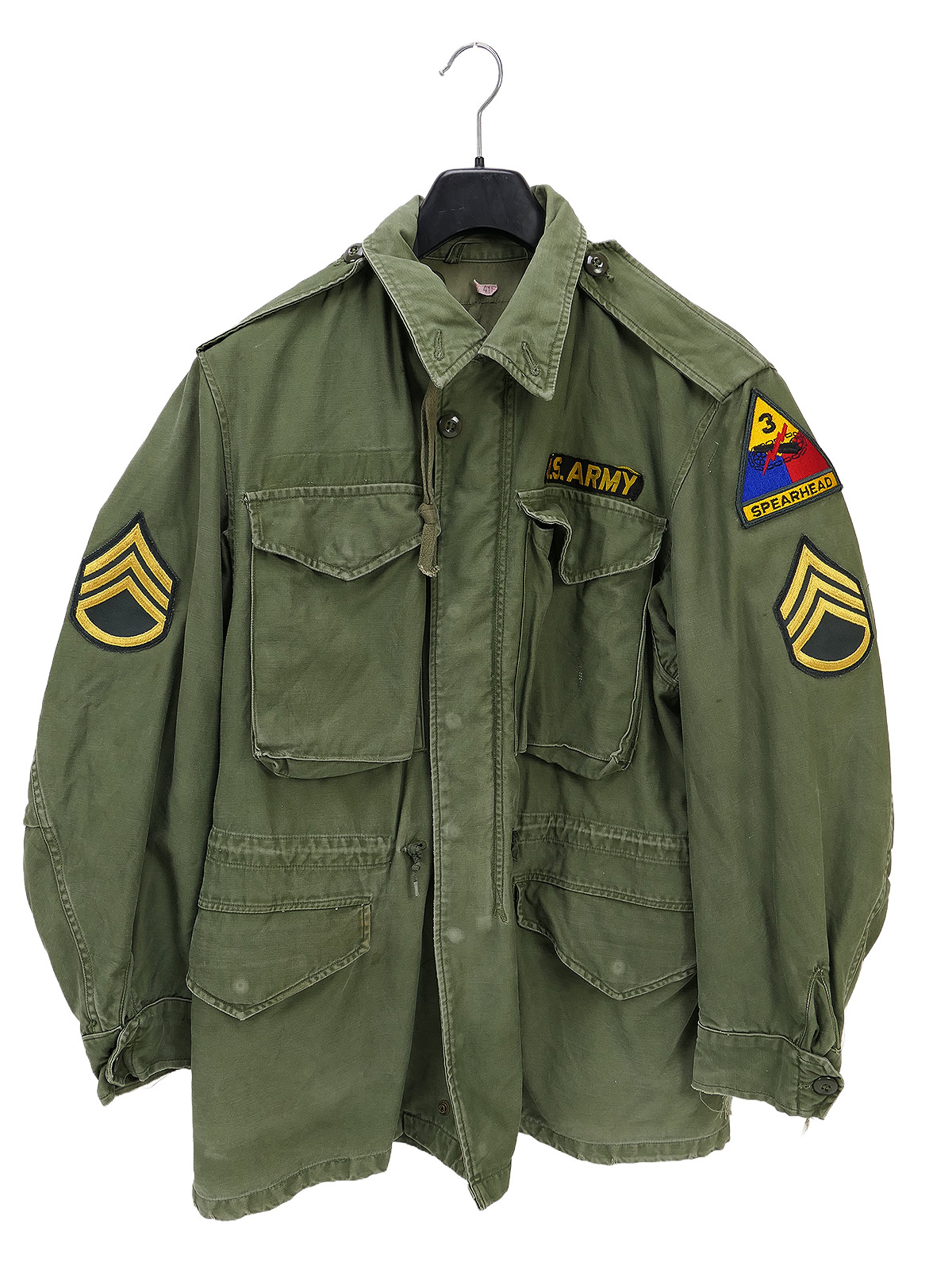 US Army M-51 Vintage Field Jacket olive Feldjacke Korea Vietnam Ära M-1951 - SMALL