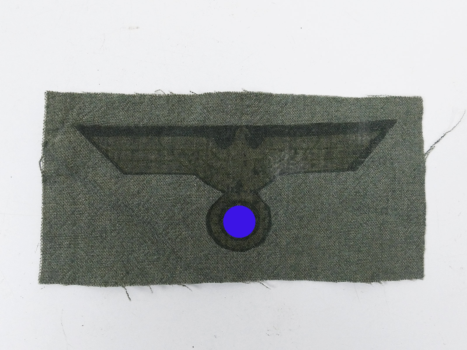 Wehrmacht Brustadler Feldbluse gedruckt letzte Ausführung