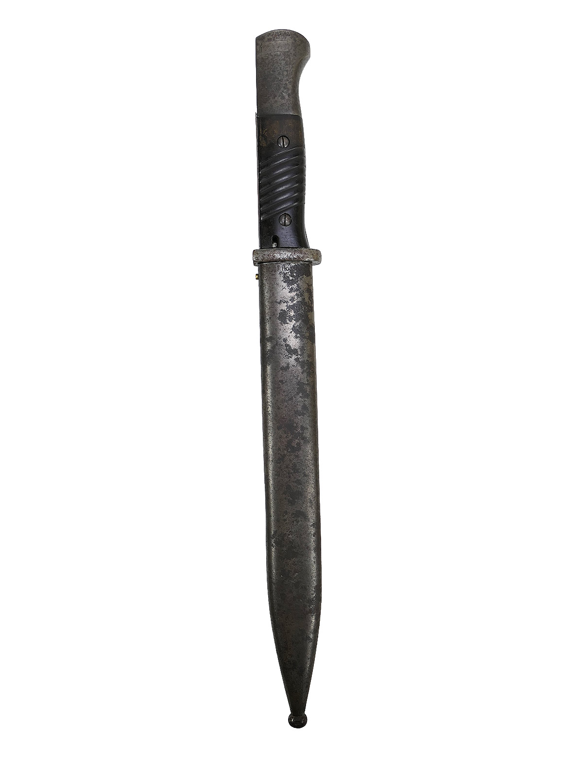 Wehrmacht Bajonett M84/98 K98 / Seitengewehr NUMMERNGLEICH Hörster 1938 BATTLE WORN