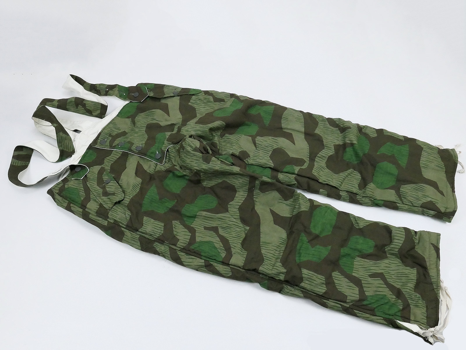 NEU Wehrmacht Winterwendehose Wendehose Tarnhose Winterhose Splittertarn weiß