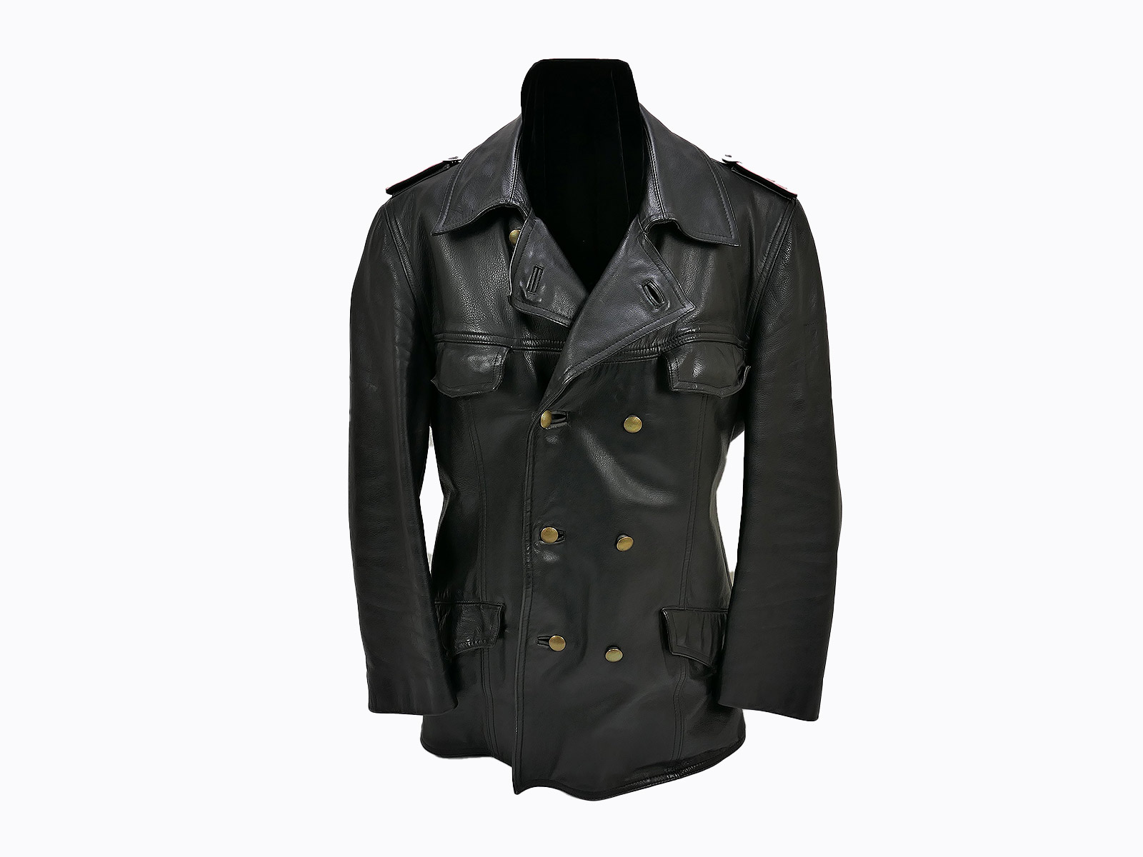 Sturmbannführer Panzerjacke Lederjacke Panzertruppe Waffen SS