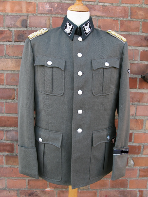 Gabardine Rock Beispiel für eine Elite Uniform nach Vorlage / Drehbuch / Filmrequisite