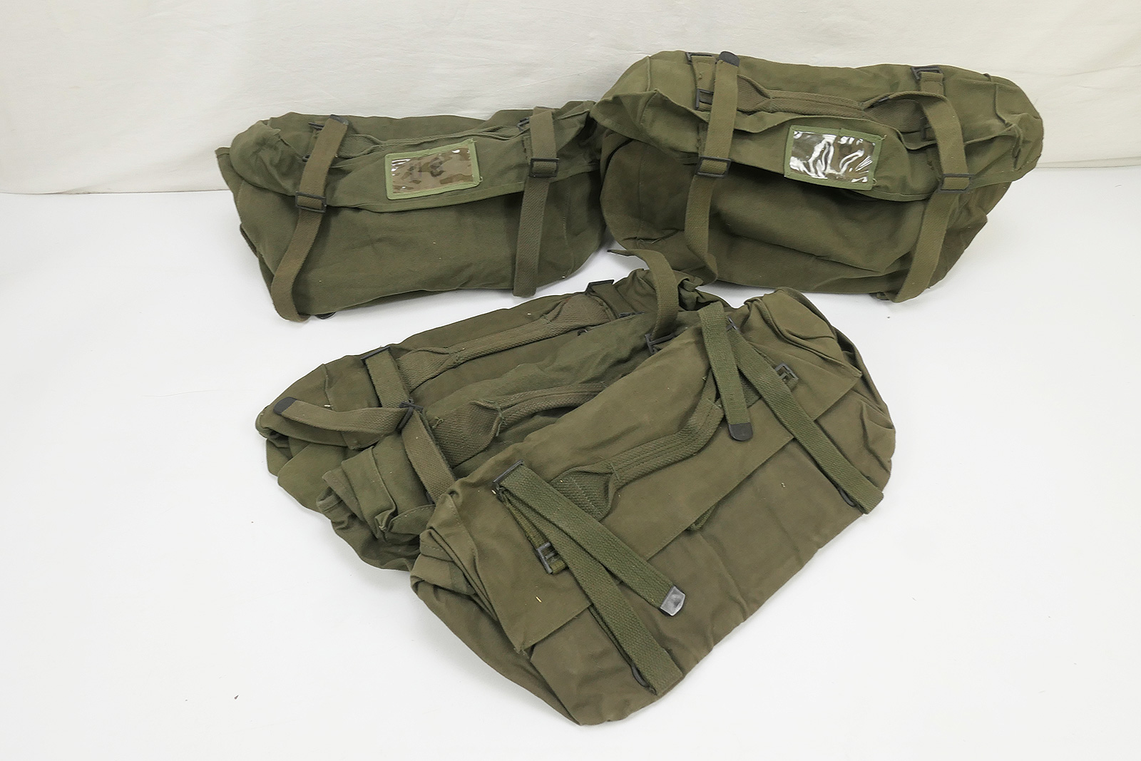 P1500676 VARIANTE US ARMY Kampftasche Pack Field Cargo M-1945 Original 50er Jahre Korea Vietnam