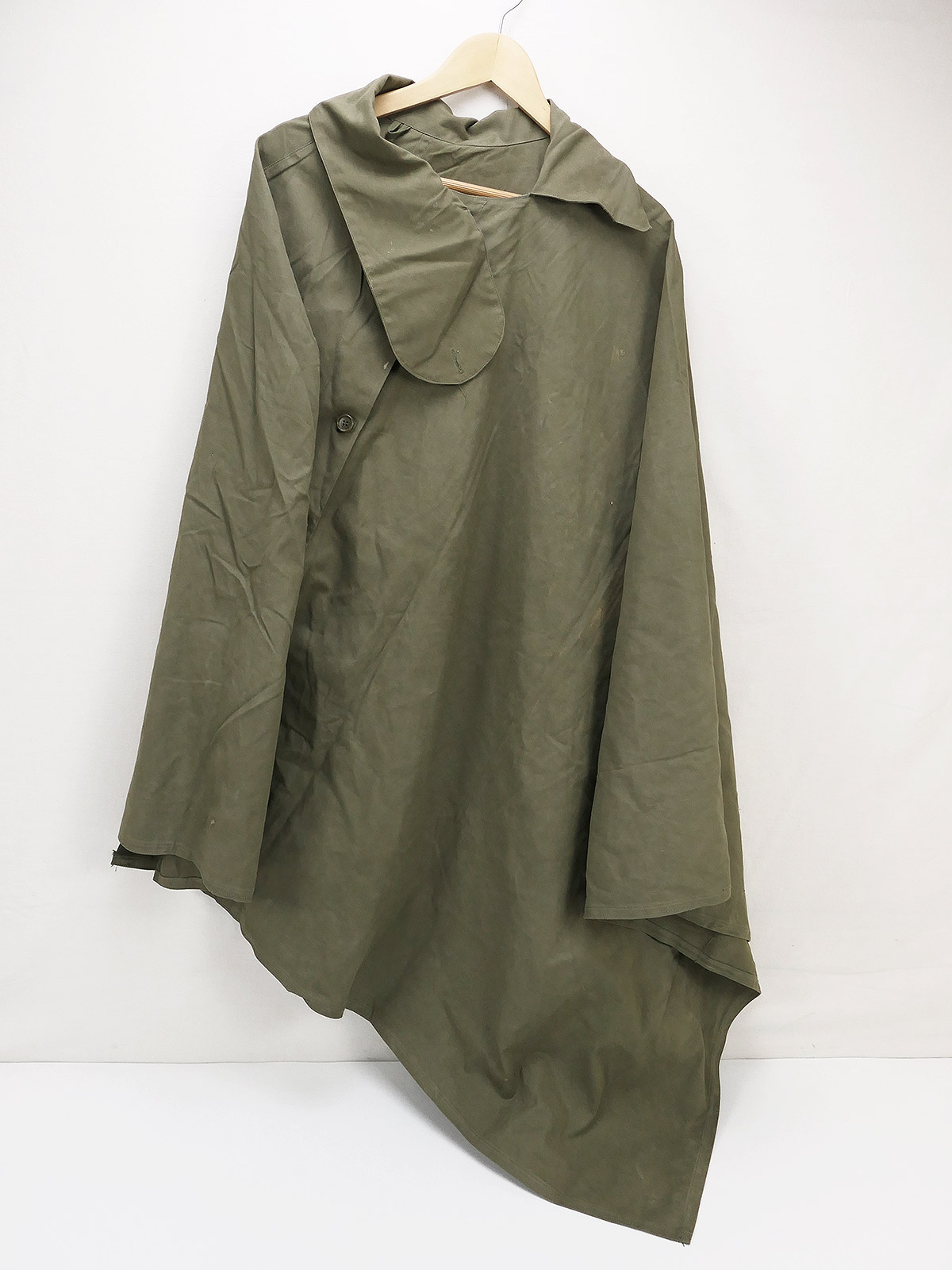 WW2 British Army MKVII Waterproof Cape / Ground Sheet Umhang Unterlage 1945 WD