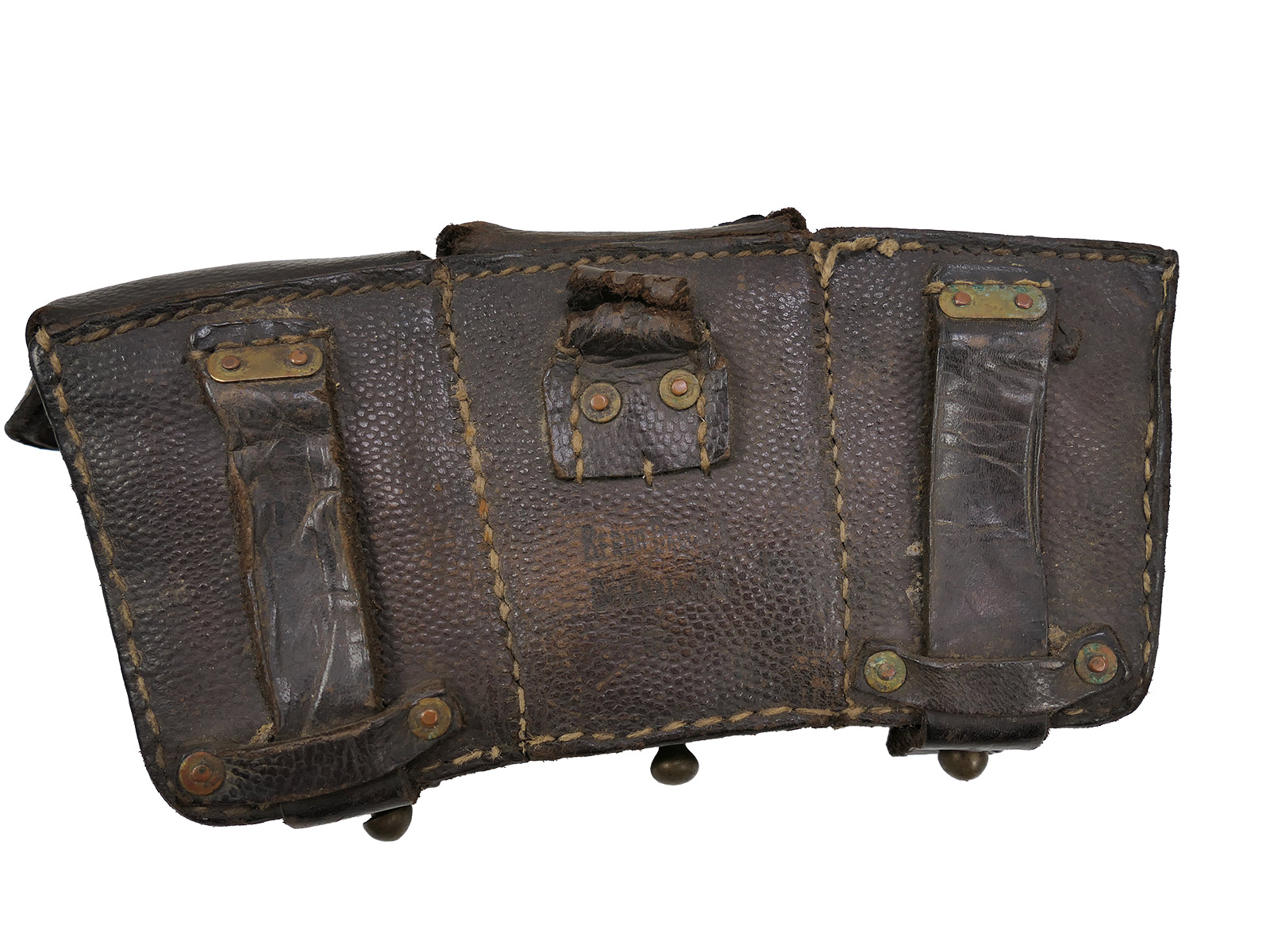 2x Ersatzteilträger Original WK1 Patronentasche Bastlerstücke unvollständig COLLECTION BATTLE WORN