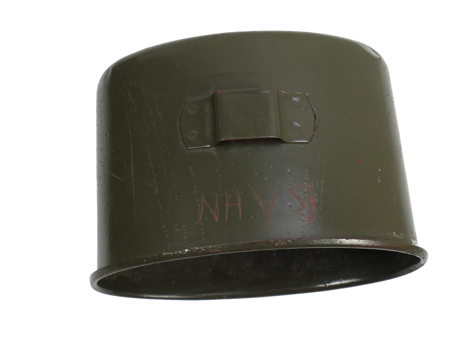 Wehrmacht Feldflasche MN42 mit Stahl Becher Wasserflasche TOP COLLECTION BATTLE WORN