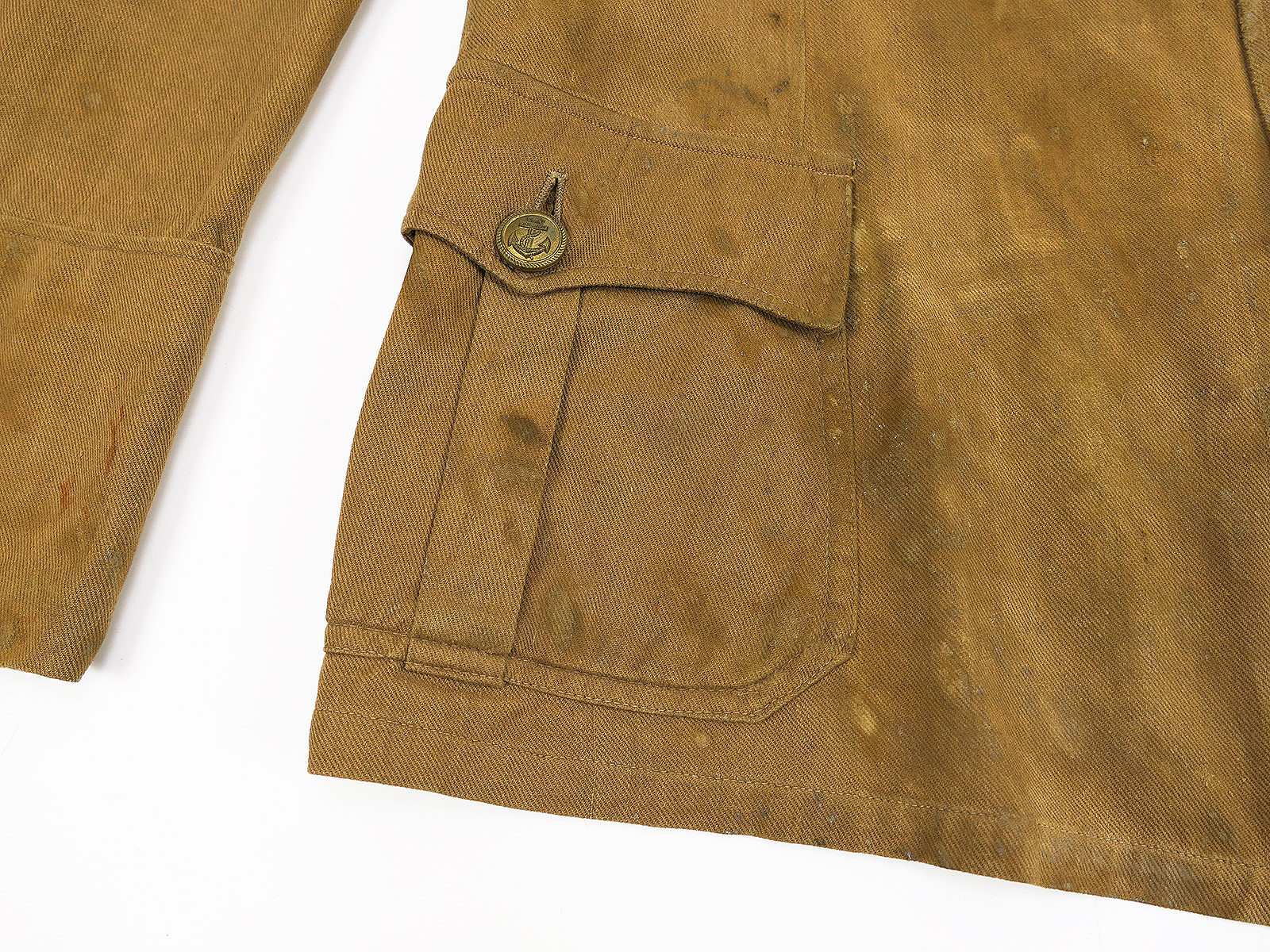 Original Tropenfeldbluse Kriegsmarine Uniformjacke Dunker & Stachowski Hamburg COLLECTION