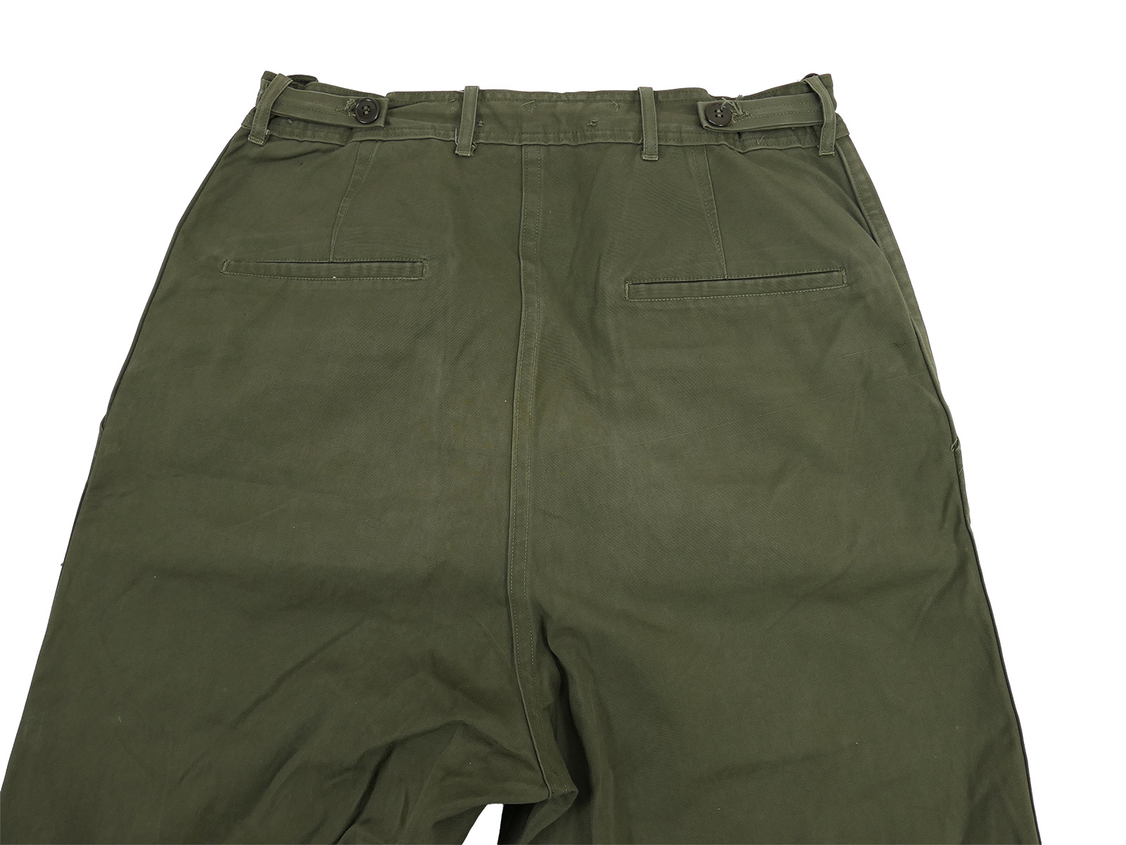 #A Einzelstück Type US WW2 Vintage M43 Trousers M1943 Feldhose Collection BATTLE WORN