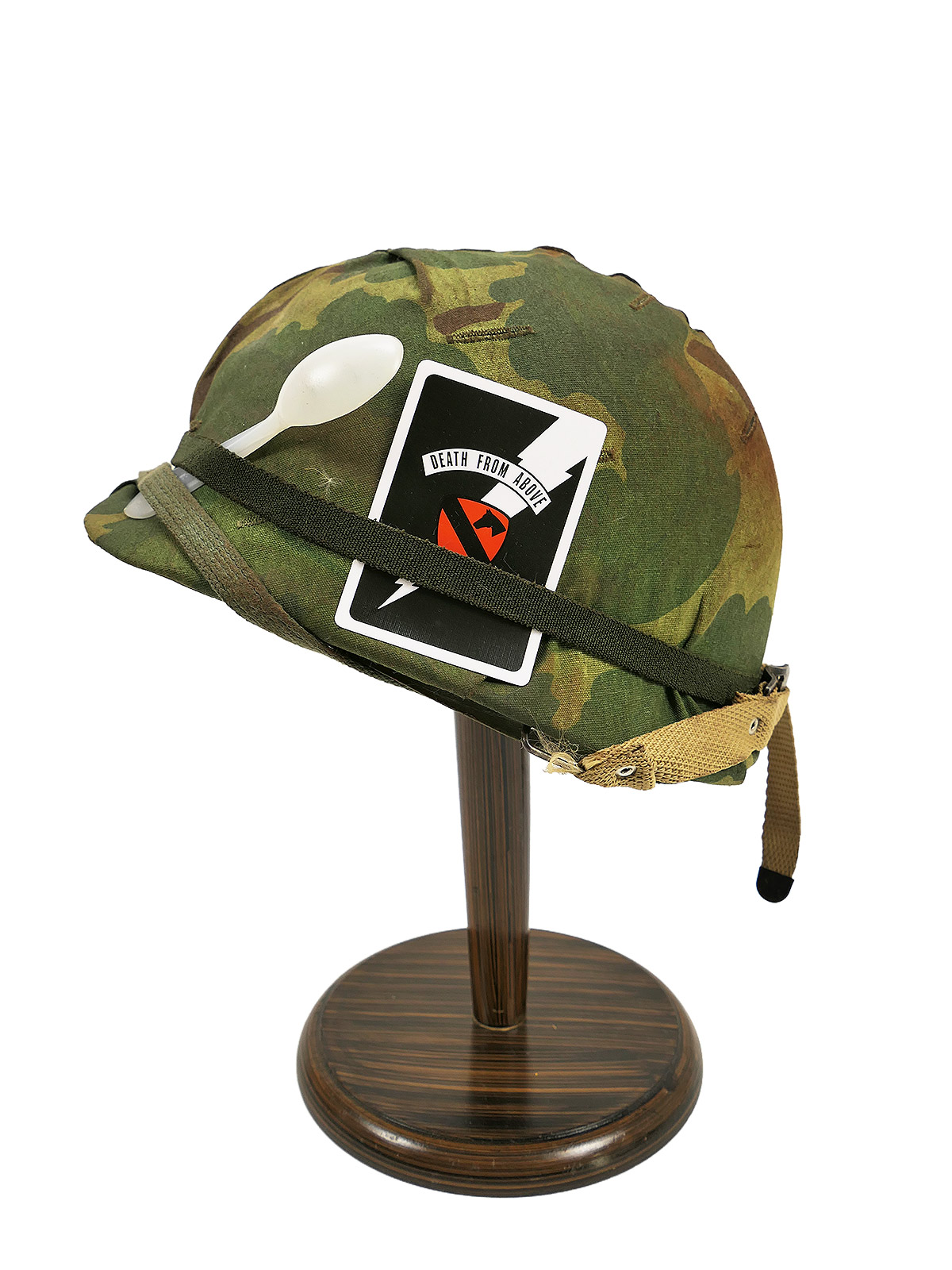 US ARMY Vietnam Korea M1 Stahlhelm mit Mitchell Helmbezug und Liner