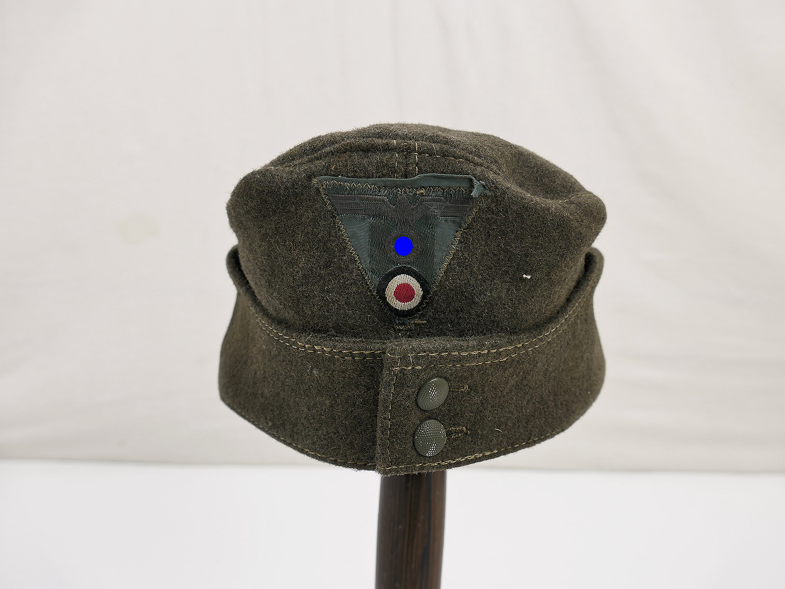 Wehrmacht Heer antikes M42 Schiffchen für Mannschaften Gr.59