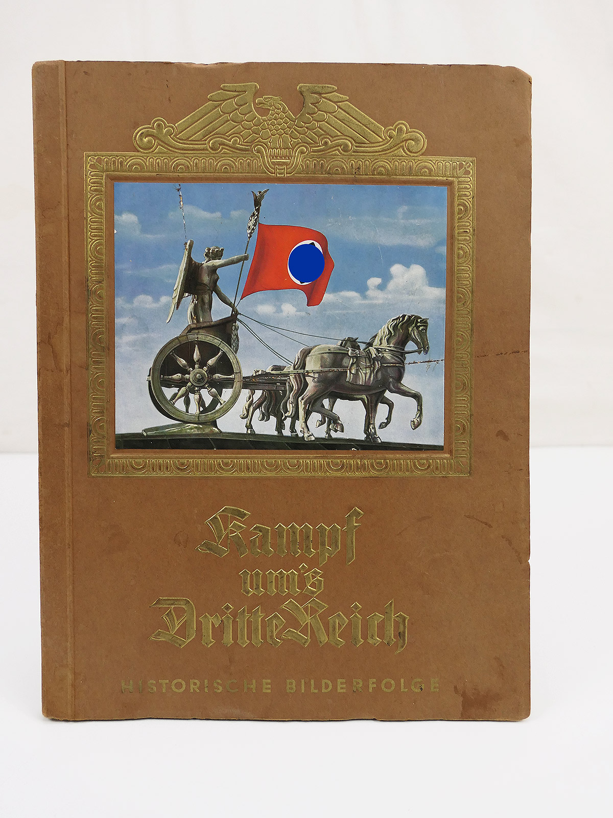 Buch - Sammelalbum Cigaretten Bilderdienst Kampf ums Dritte Reich Unvollständig