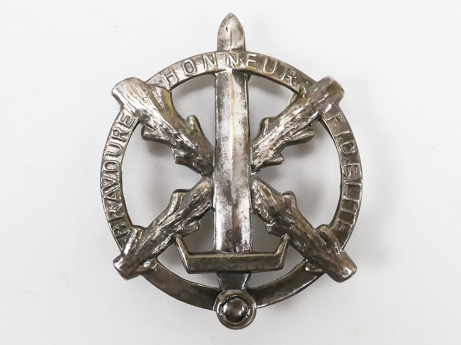 Bravoure - Honneur - Fidelite / Abzeichen der wallonischen Freiwilligen