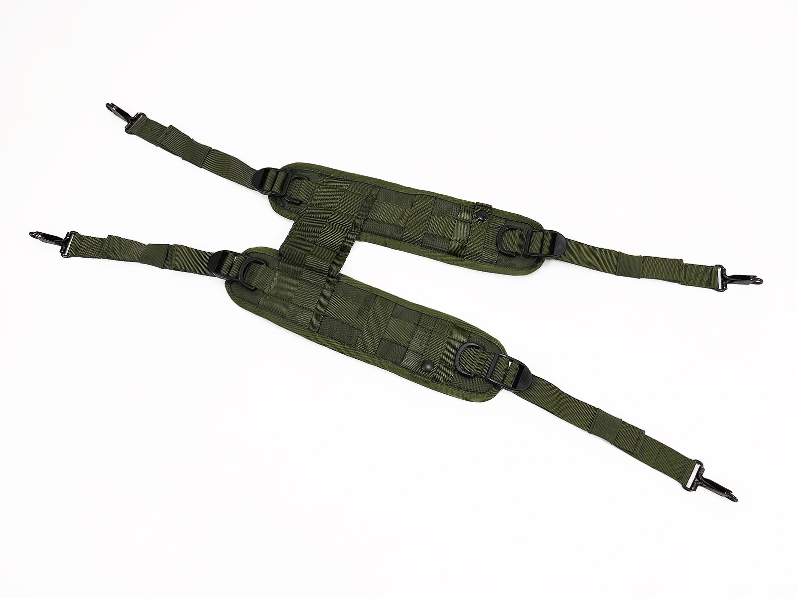 1x Stück Depotware SUSPENDERS Type M-1956 (wie US Army Vietnam) Griech. Armee Koppeltragegestell Vietnam Korea
