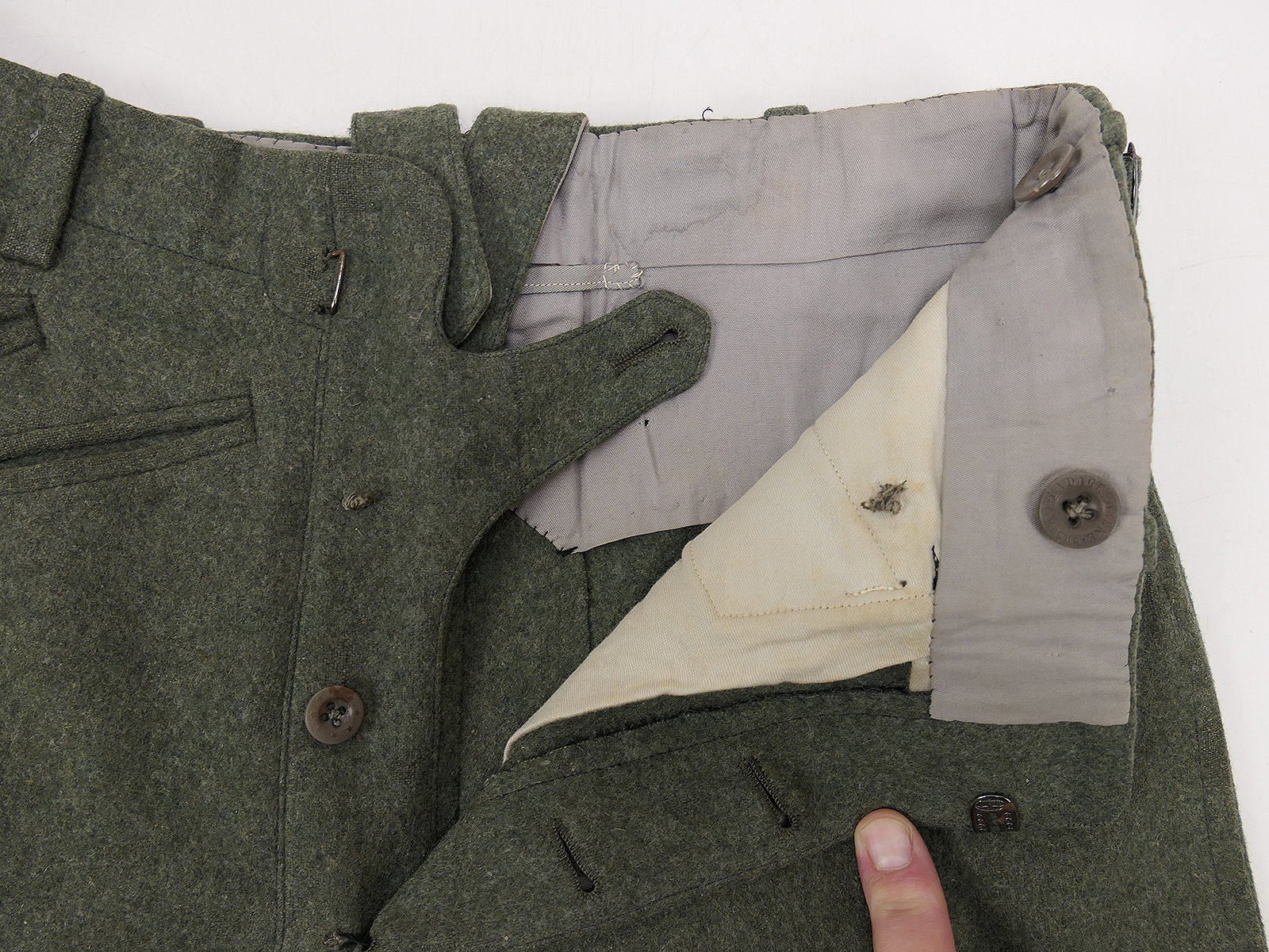 Original Uniform Ensemble Wehrmacht Offiziers Feldbluse M36 Hauptmann Artillerie Effektiert mit Breeches COLLECTION