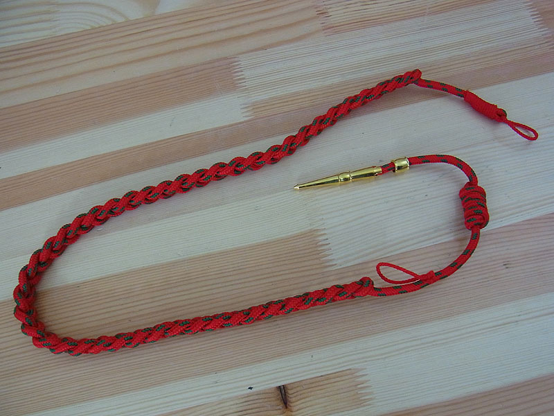 US Army WK2 LANYARD Fourragere Kordel Belgien für Officers Service Uniform Class A