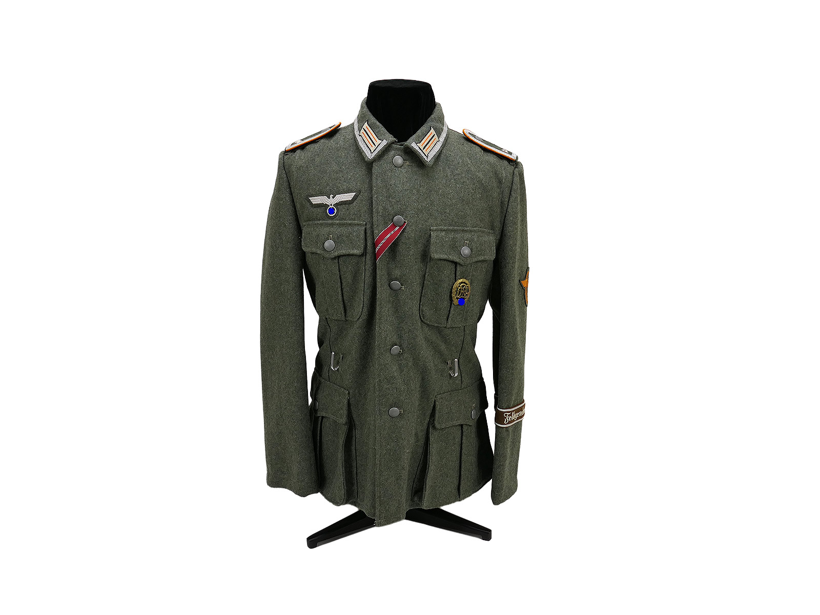 Wehrmacht M40 Feldbluse Uniform FELDGENDARMERIE effektiert Gr.54 SAMMLUNG 