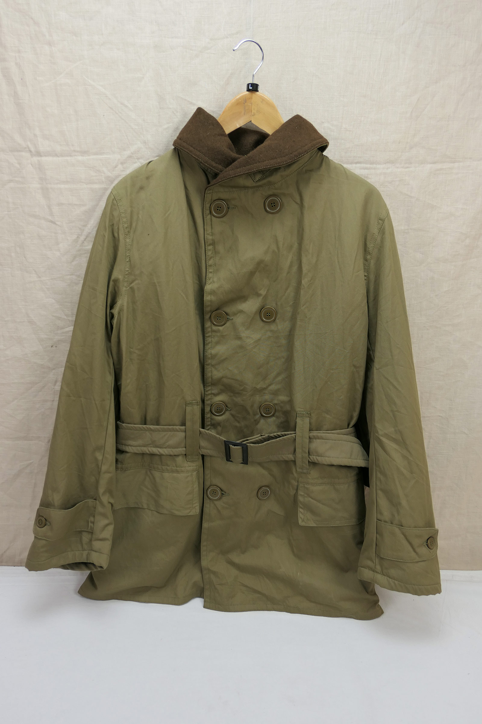 P1110943 US Army WW2 Mackinaw Winter Field Jacket Feldjacke Jeep Driver Coat