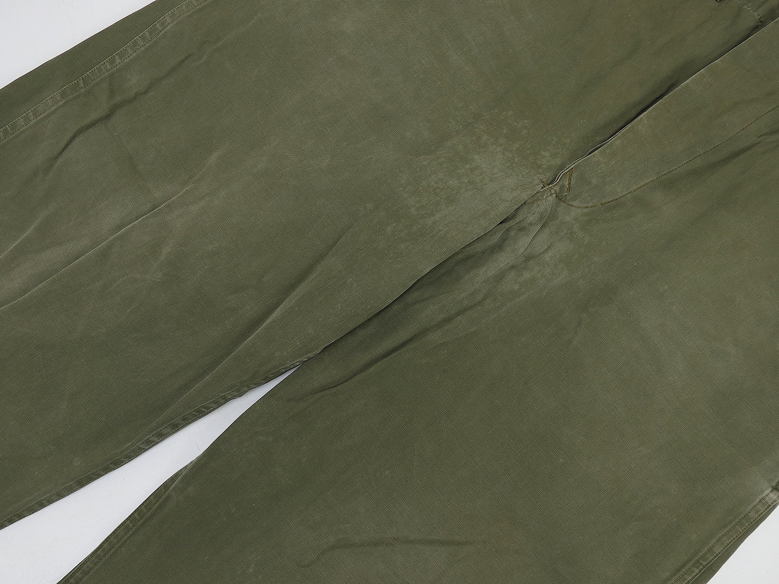 #B Einzelstück Type US WW2 Vintage M43 Trousers M1943 Feldhose Collection BATTLE WORN