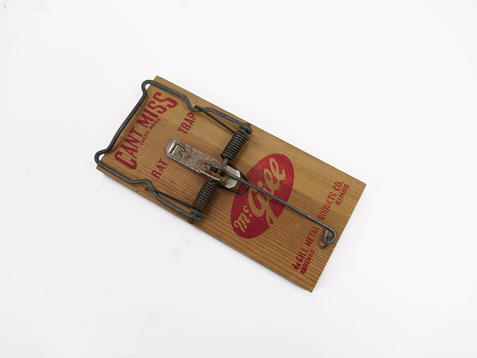 Original US WW2 Vintage Camp Rat Trap Rattenfalle Feldküche Lager